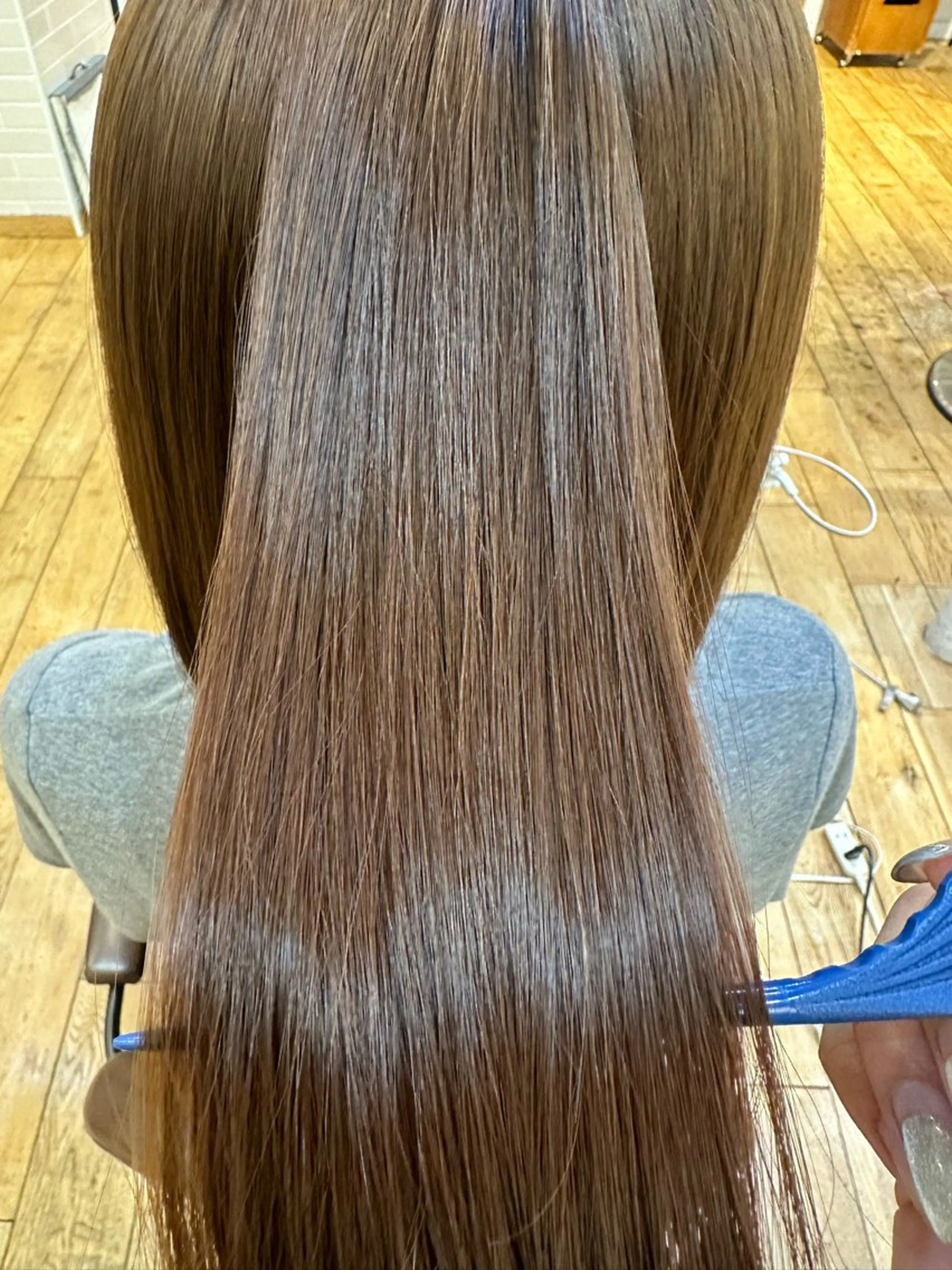 ミディアム 縮毛矯正 レイヤーカット・ 縮毛矯正☁💙acoのヘアスタイル