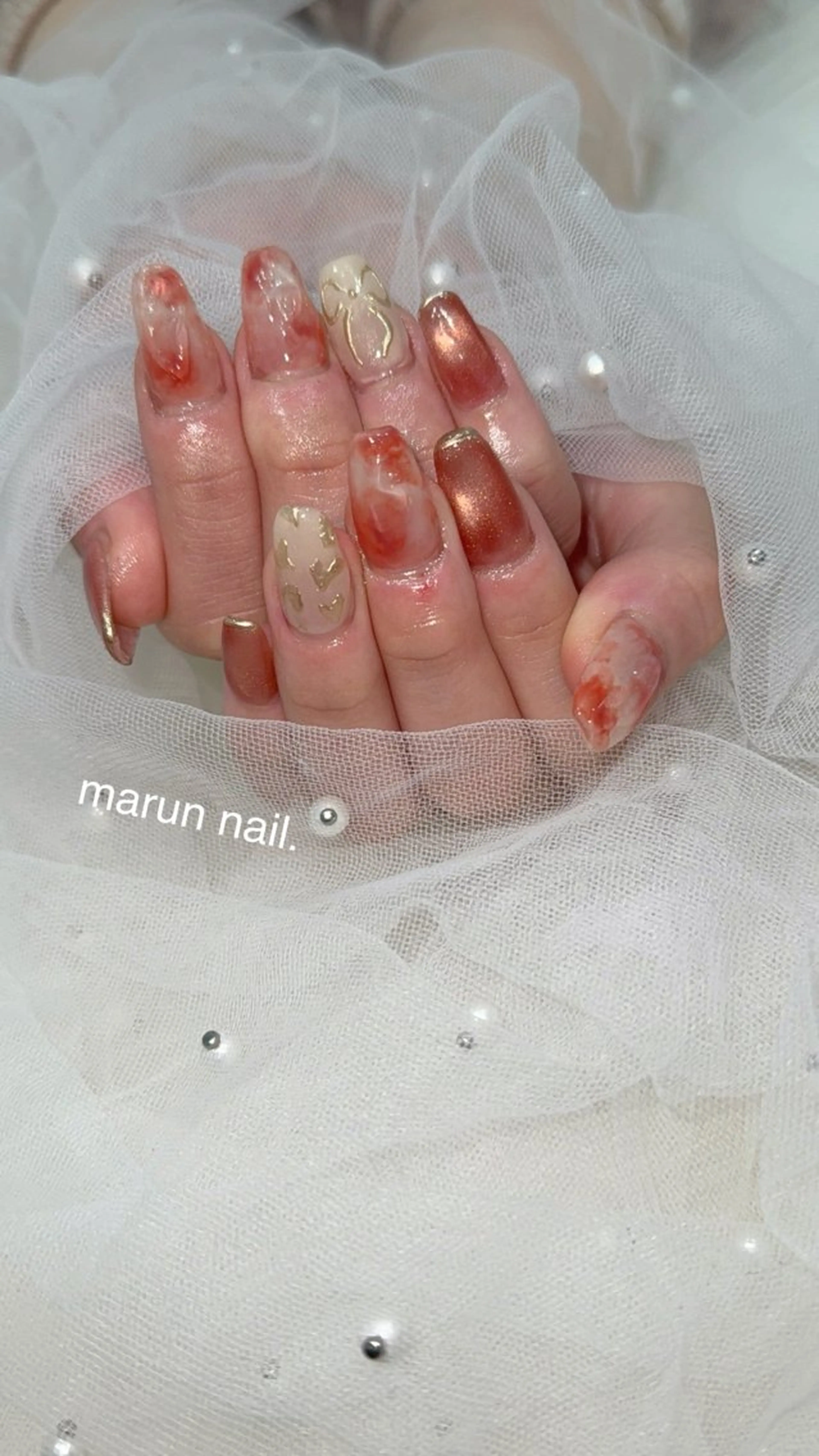 ネイル ハンドネイル marun._ megumi.のネイルデザイン