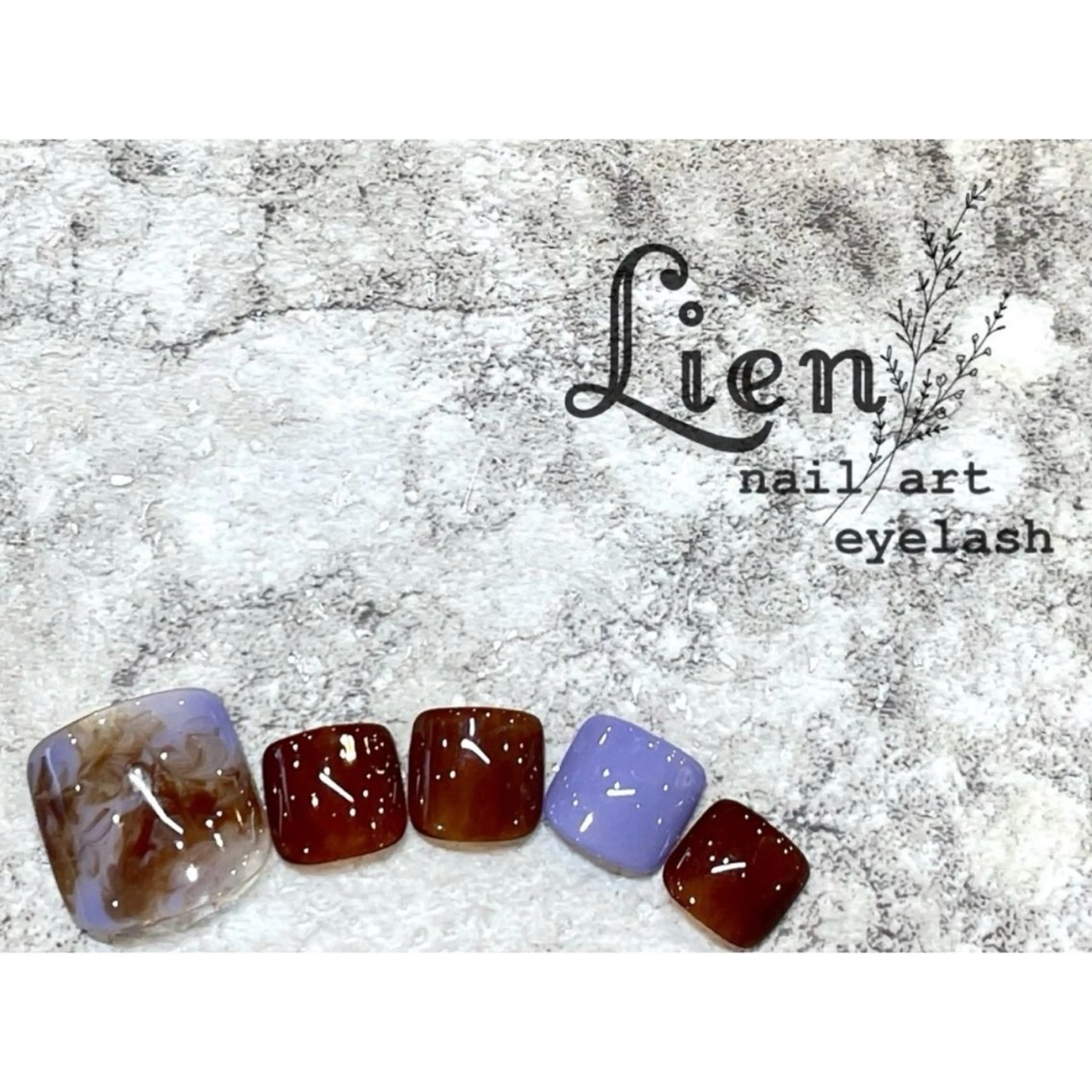 ネイル シンプルネイル nail and eyelash salon Lien 川崎店所属・Lien 川崎店のネイルデザイン