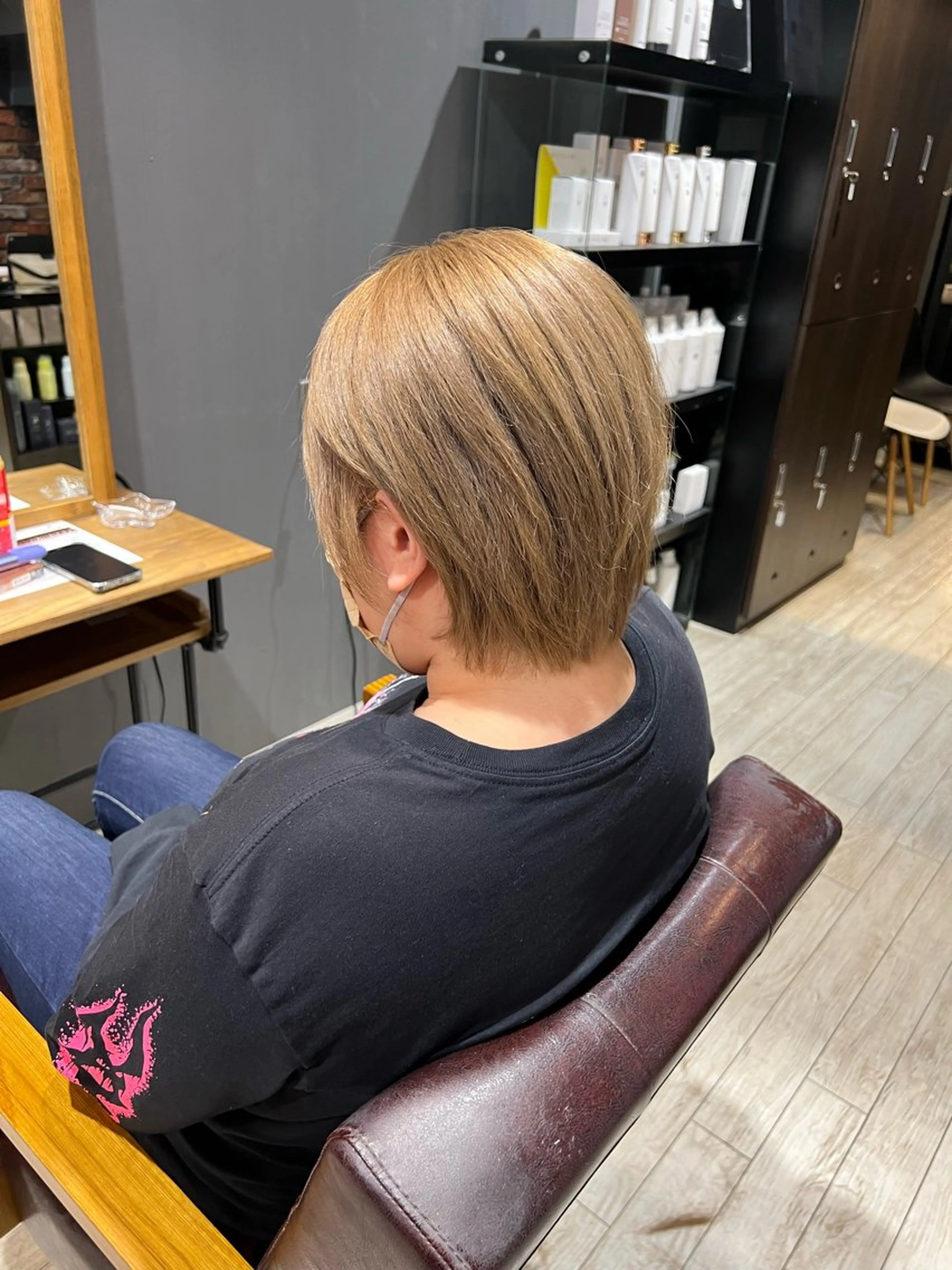 カラー 本田 歩のヘアスタイル