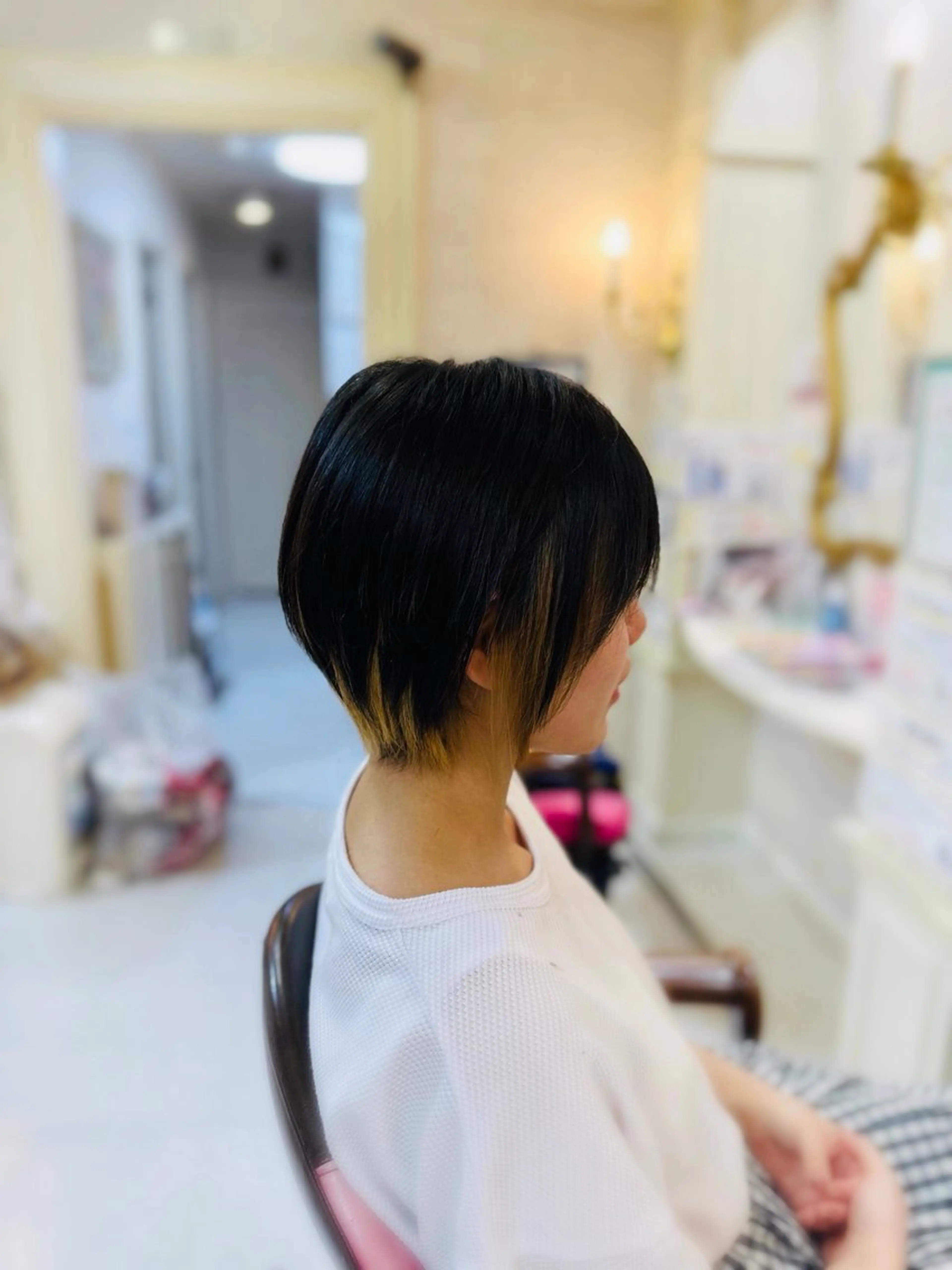 ショート ショートヘア カット 美容室ティンカーベル所属・菅沼 美咲のヘアスタイル