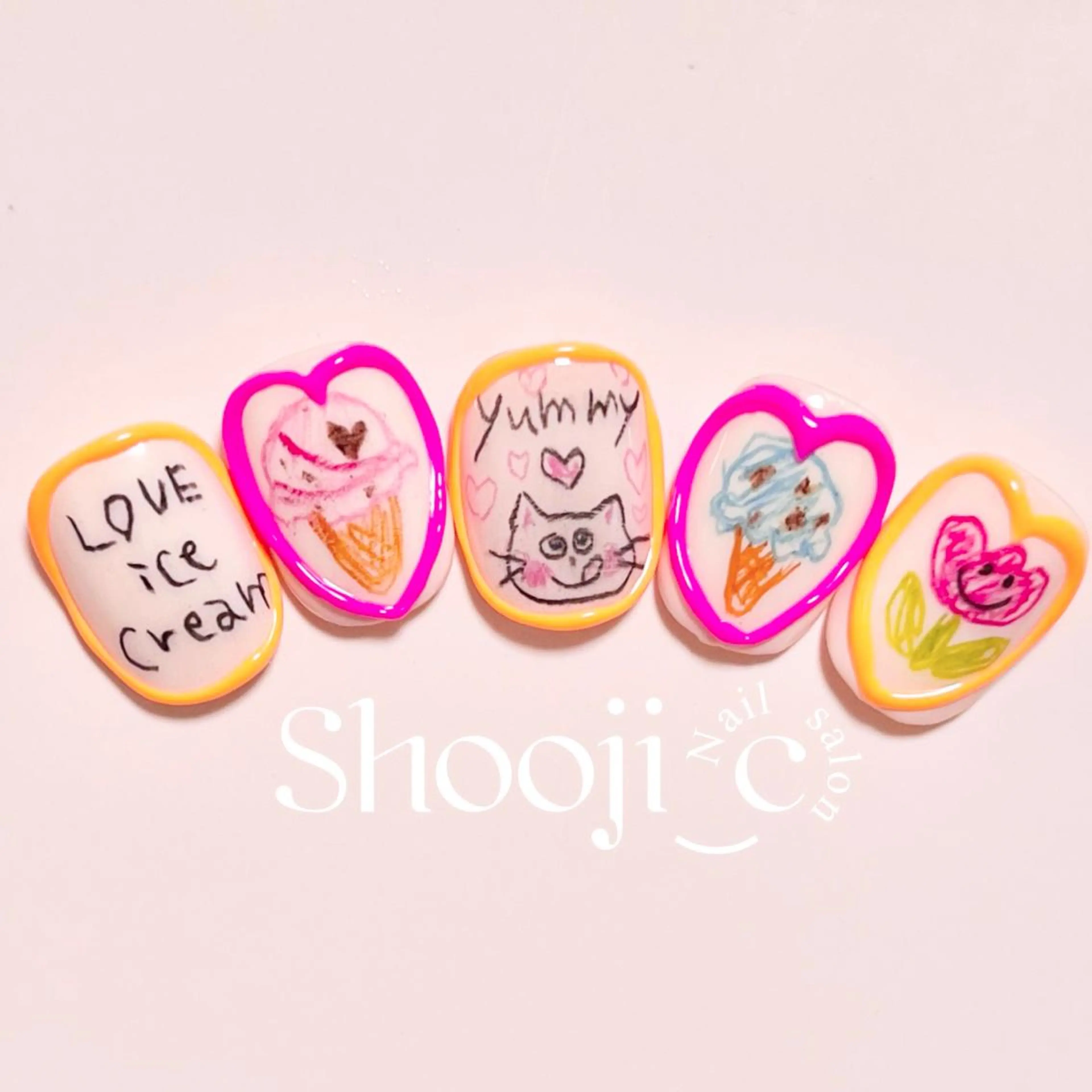 ネイル アートネイル 長さ出し ジェルネイル スカルプネイル シンプルネイル Shooji_c Nail salon所属・Shooji_c Nail salonのネイルデザイン