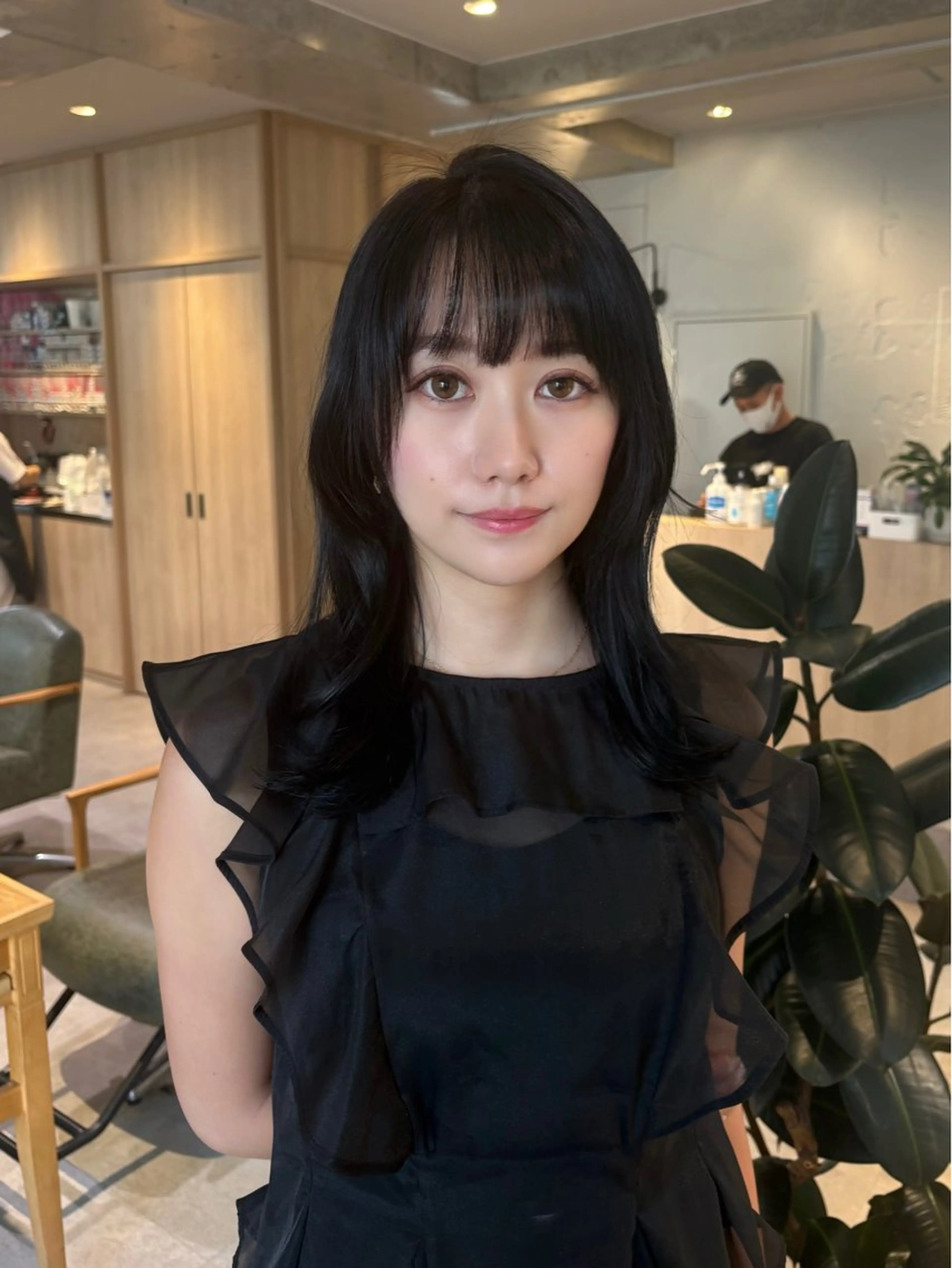 セミロング カラー ヘアカラー COAPLUS立川所属・艶髪/透明感カラー /miyu🩰🎀のヘアスタイル