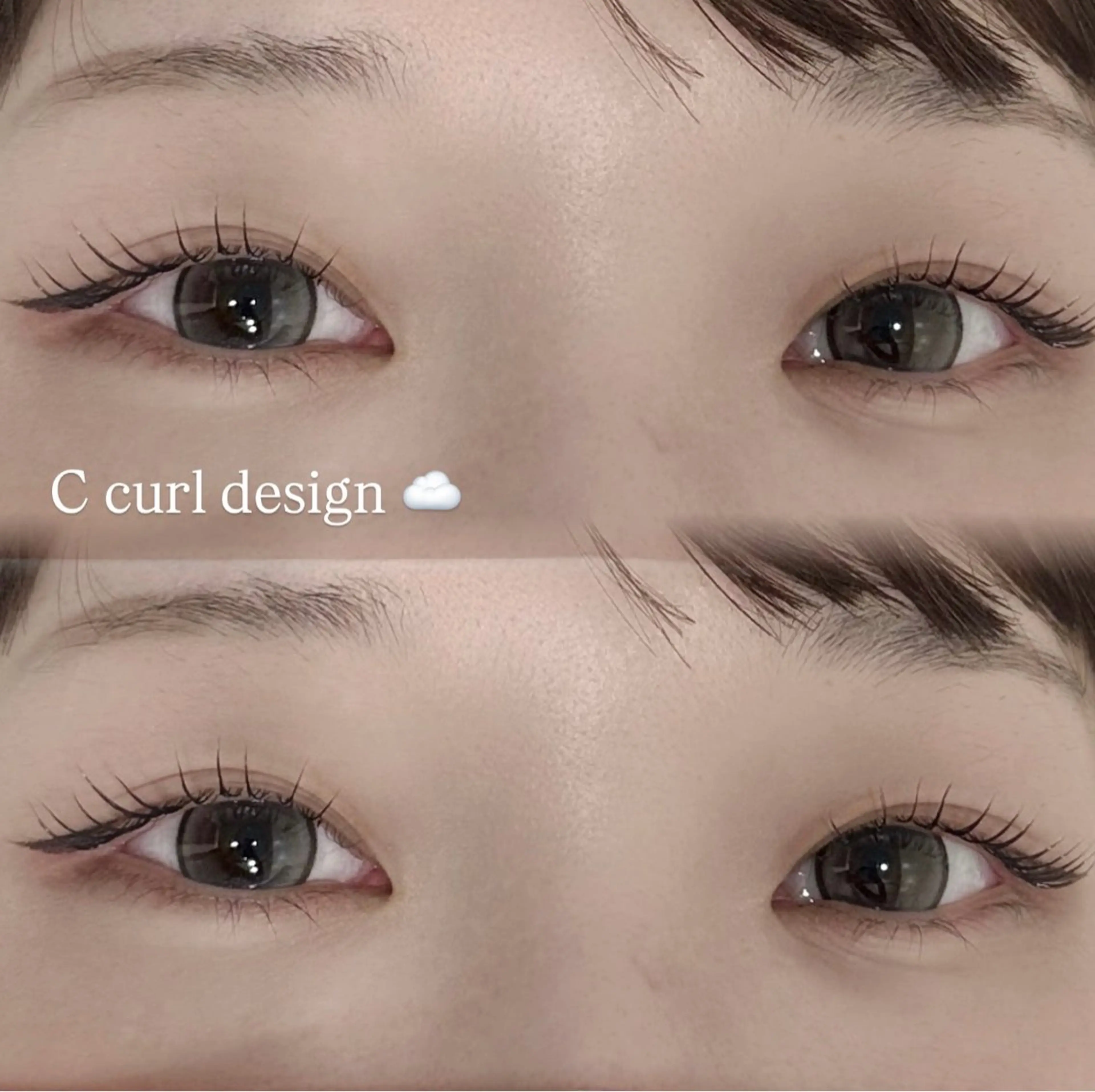 マツエク・マツパ ほんま あおいのマツエク・マツパデザイン