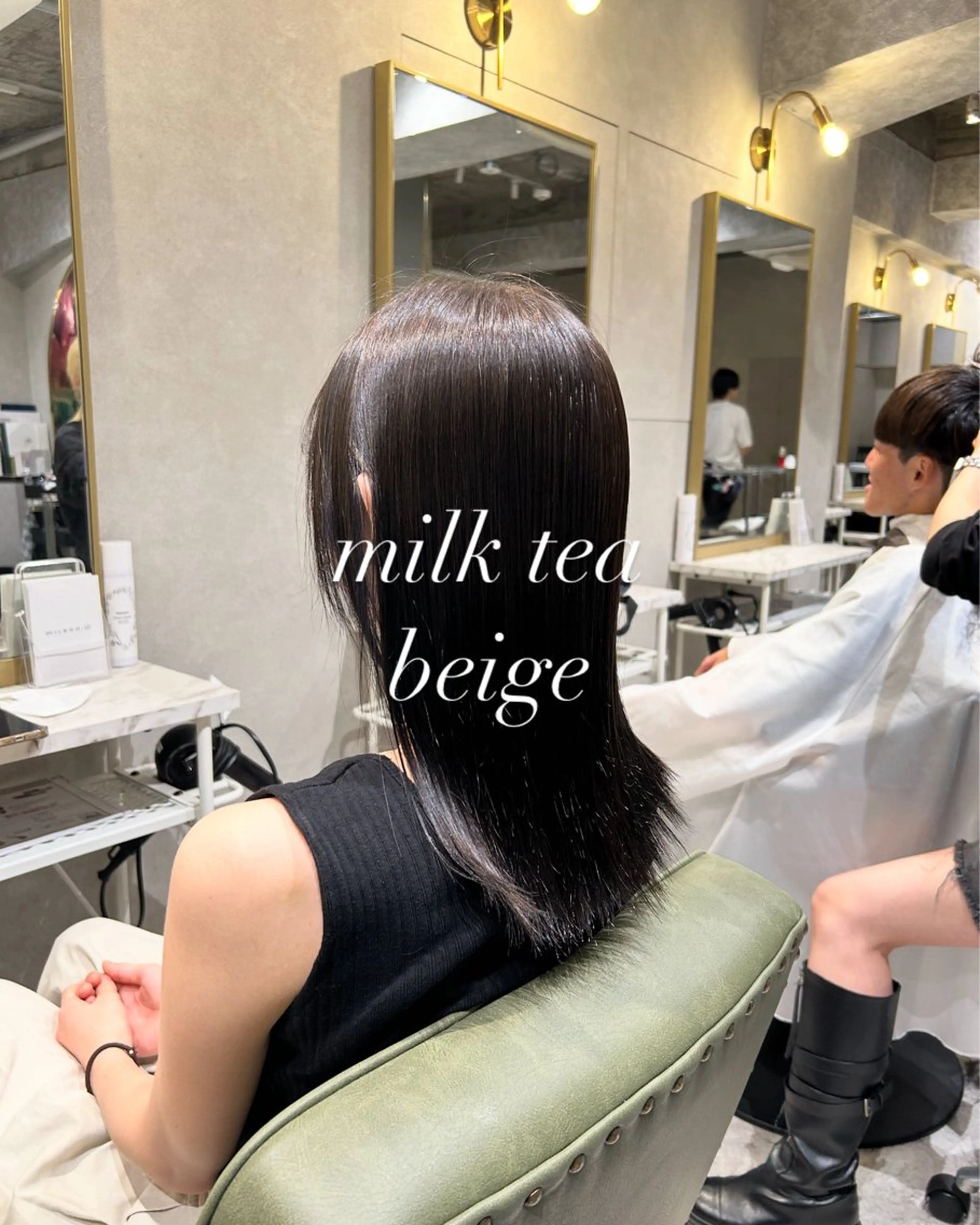 カラー 新宿 韓国 シャドウパーマ 志龍のヘアスタイル