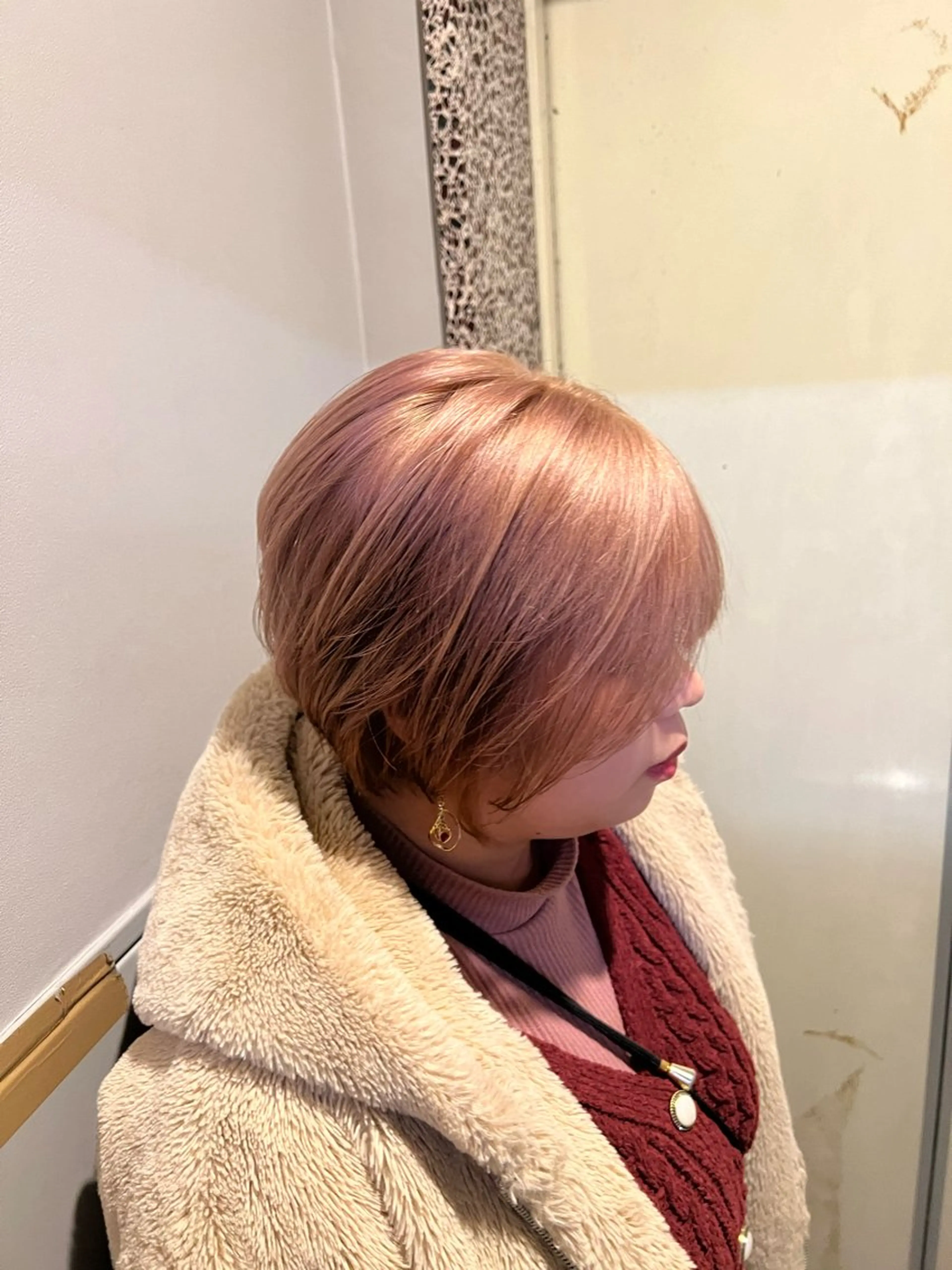 ショート カラー カット ヘアカラー 韓国レイヤーカット /REIのヘアスタイル