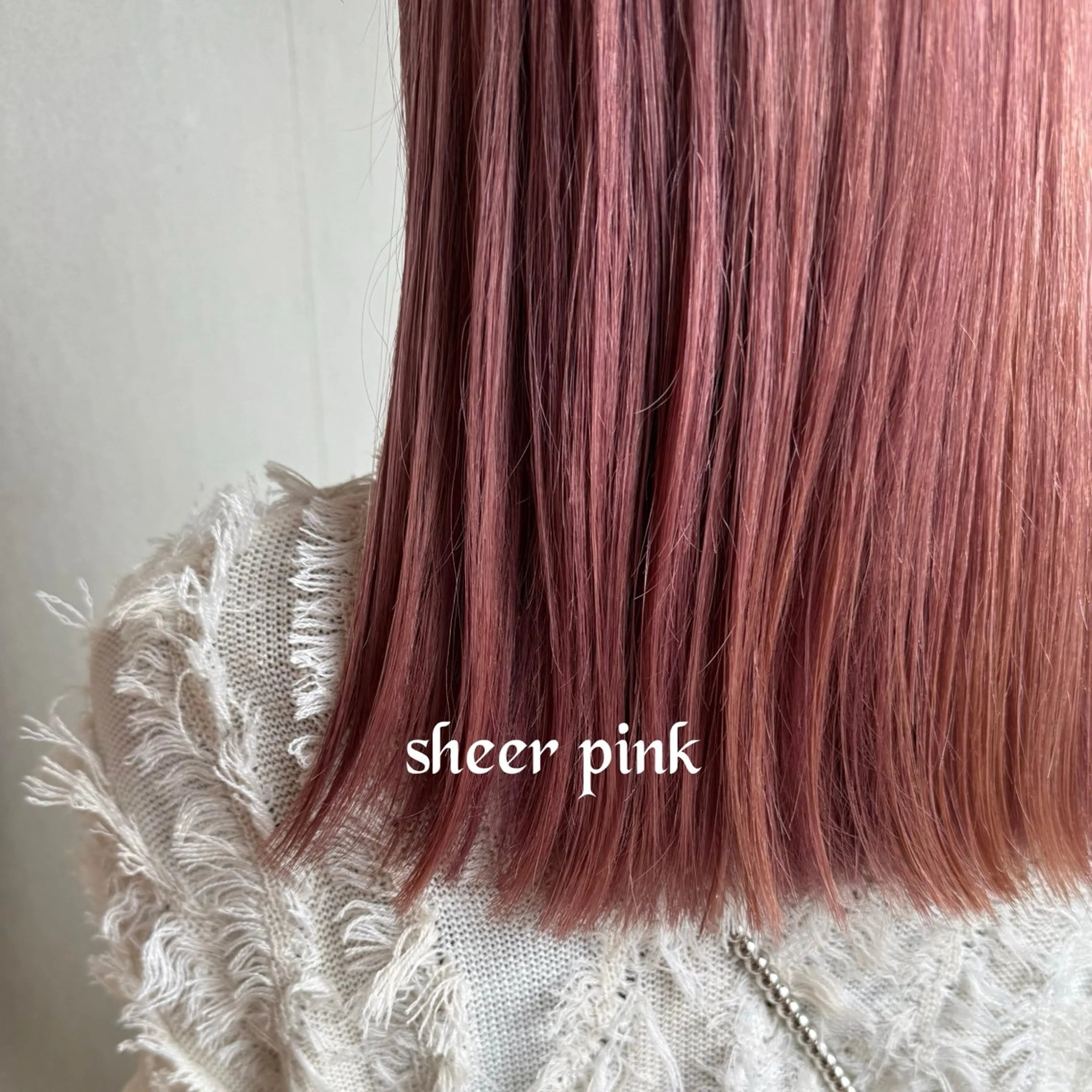 🌸カット➕全体ブリーチ➕カラー🌸透明感カラー/ミルクティー/暖色系カラー/レイヤーカットの写真