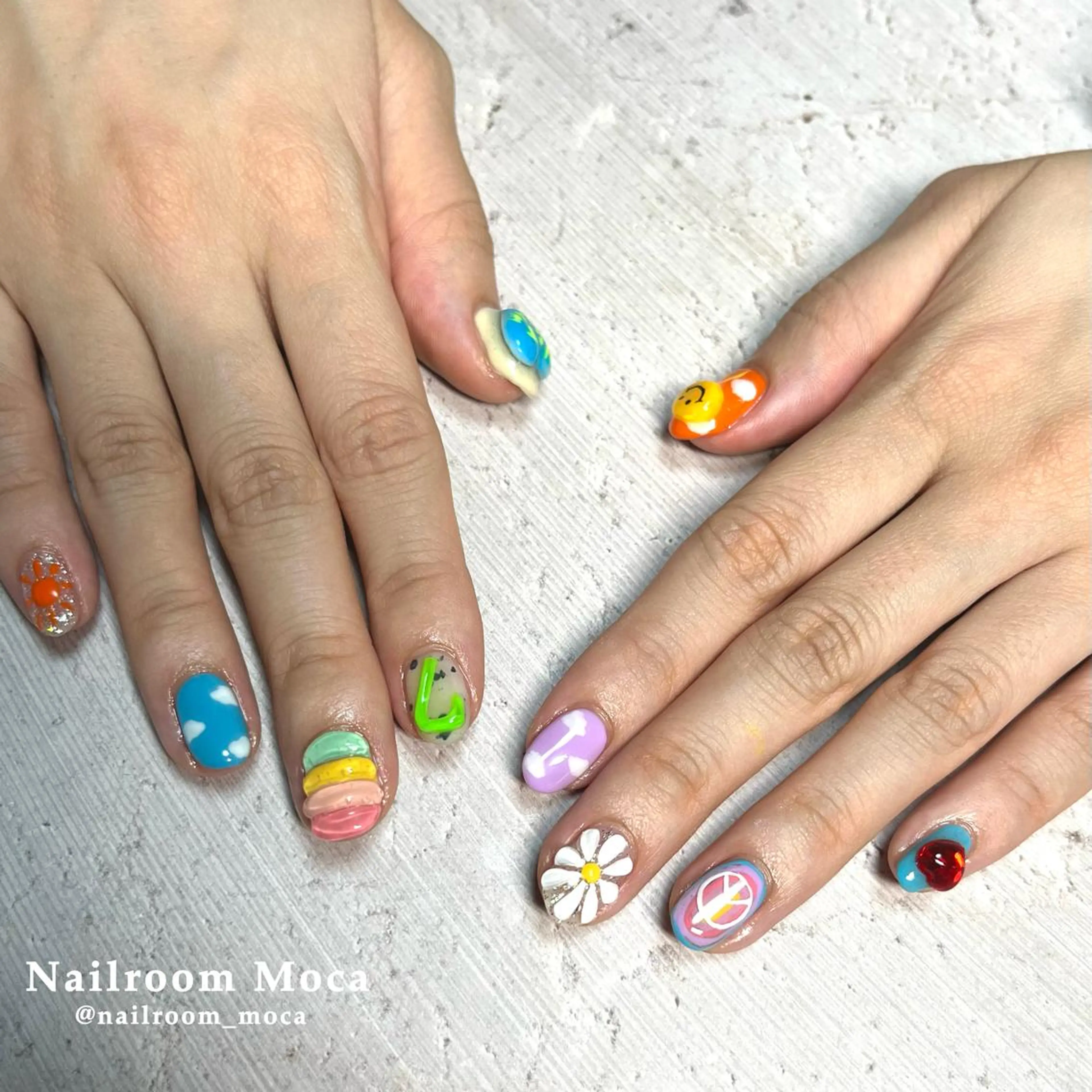 ネイル Nailroom Mocaのネイルデザイン