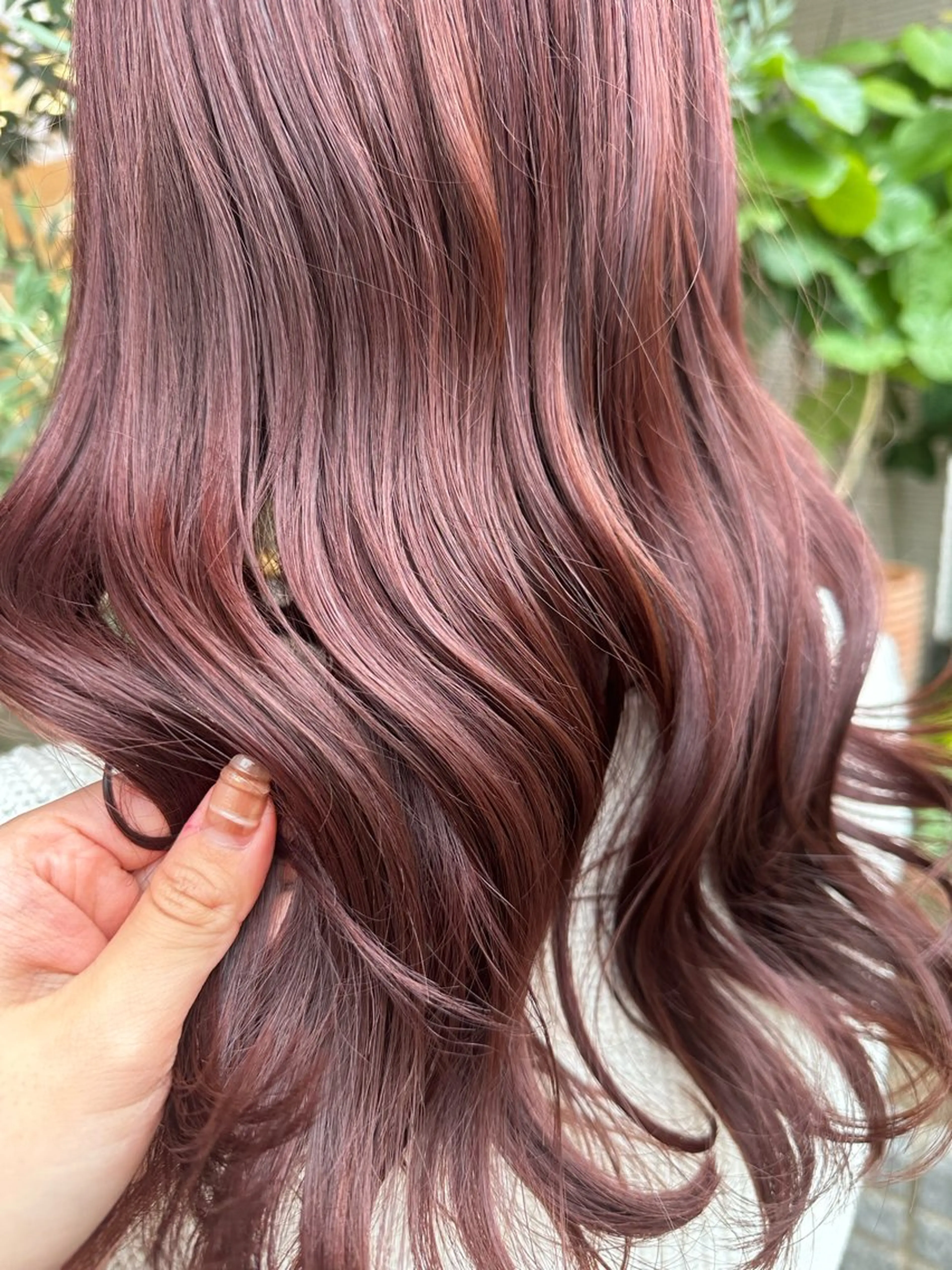 セミロング PRIMA aimer所属・前田 花綸のヘアスタイル