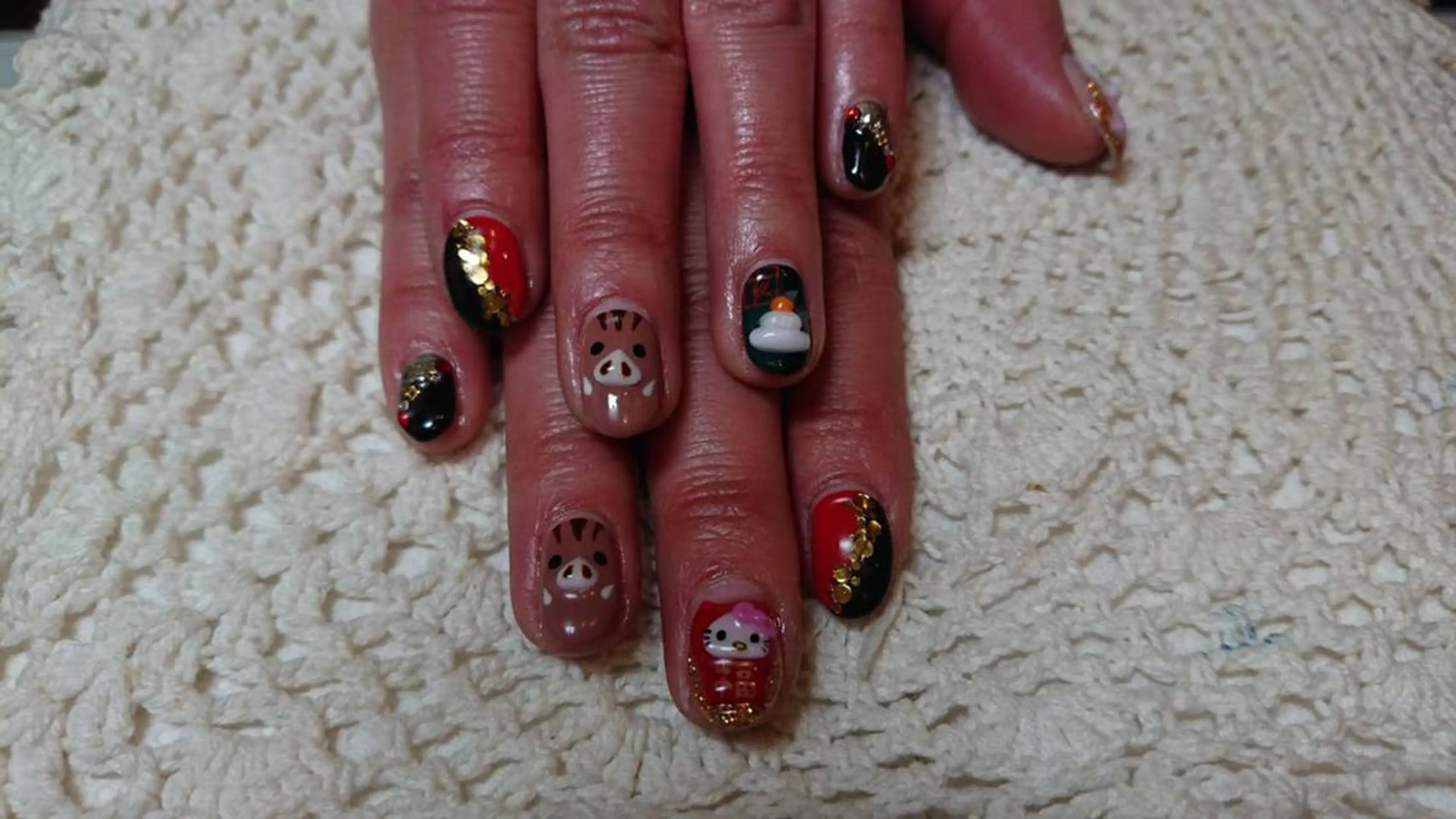 ネイル 林 珠里のネイルデザイン