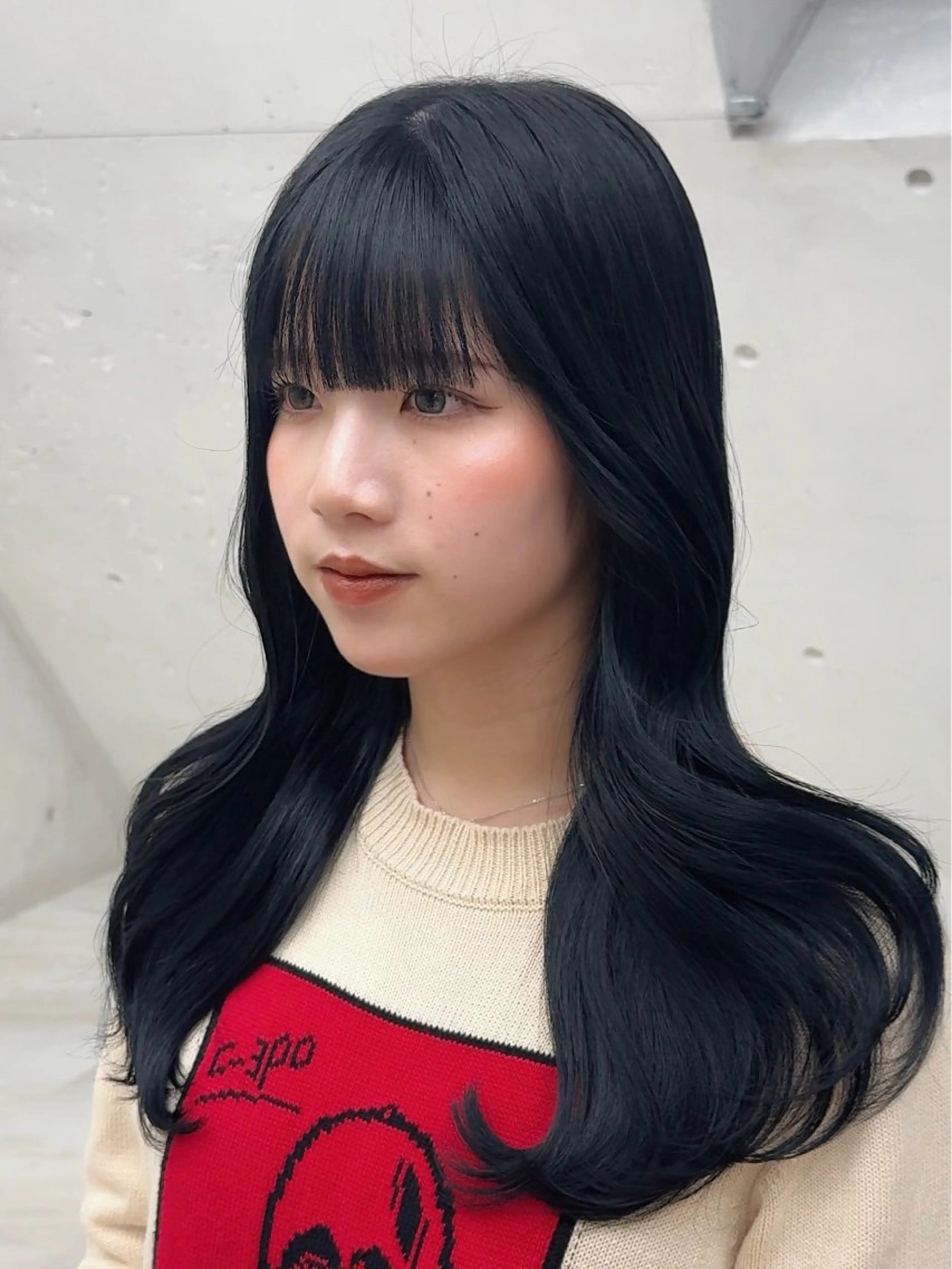 ロング カット 期間限定カットカラー モデル募集中♡真白のマツエク・マツパデザイン