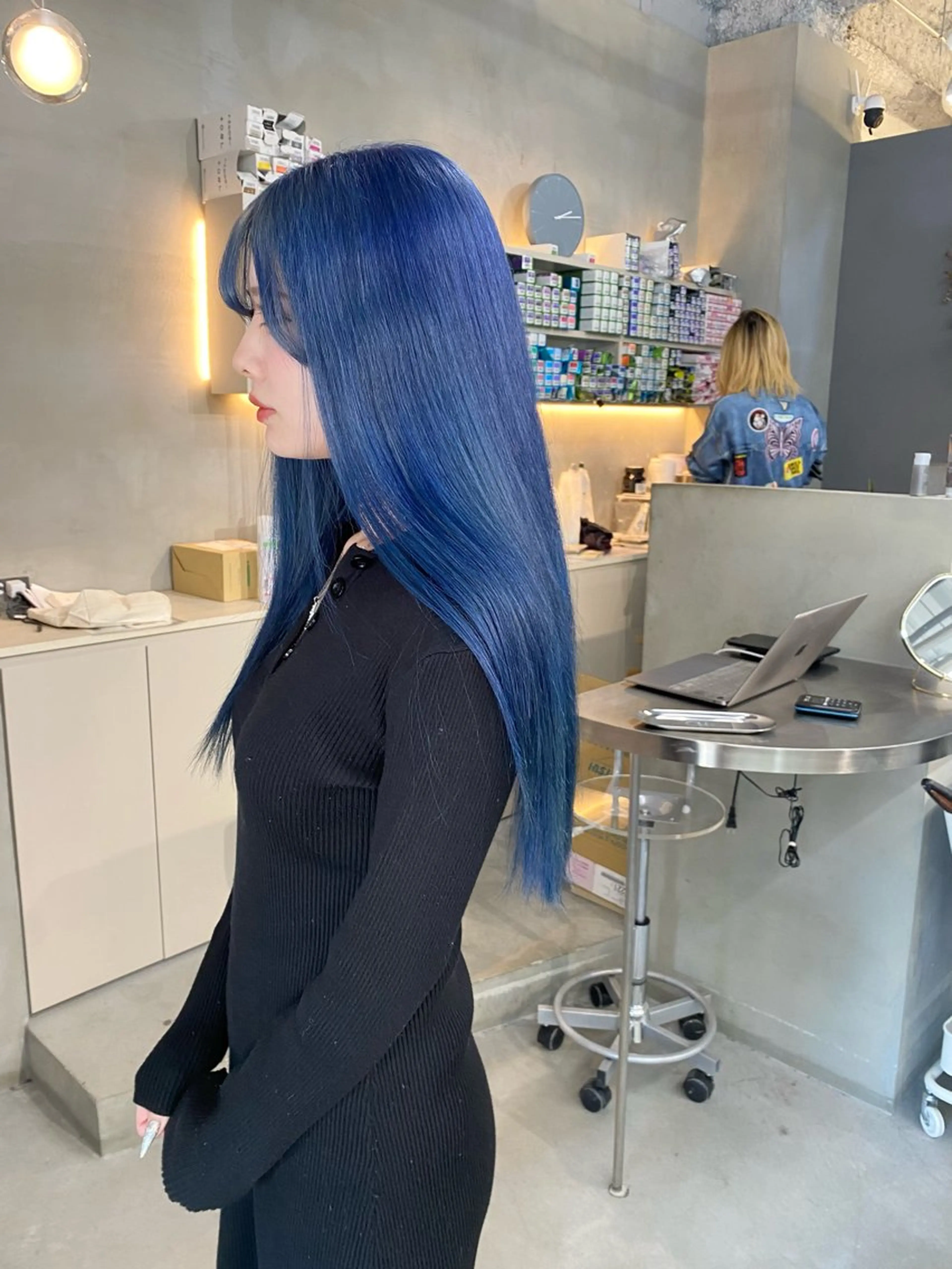 ロング カラー ヘアカラー qulim所属・前橋 姫奈のヘアスタイル