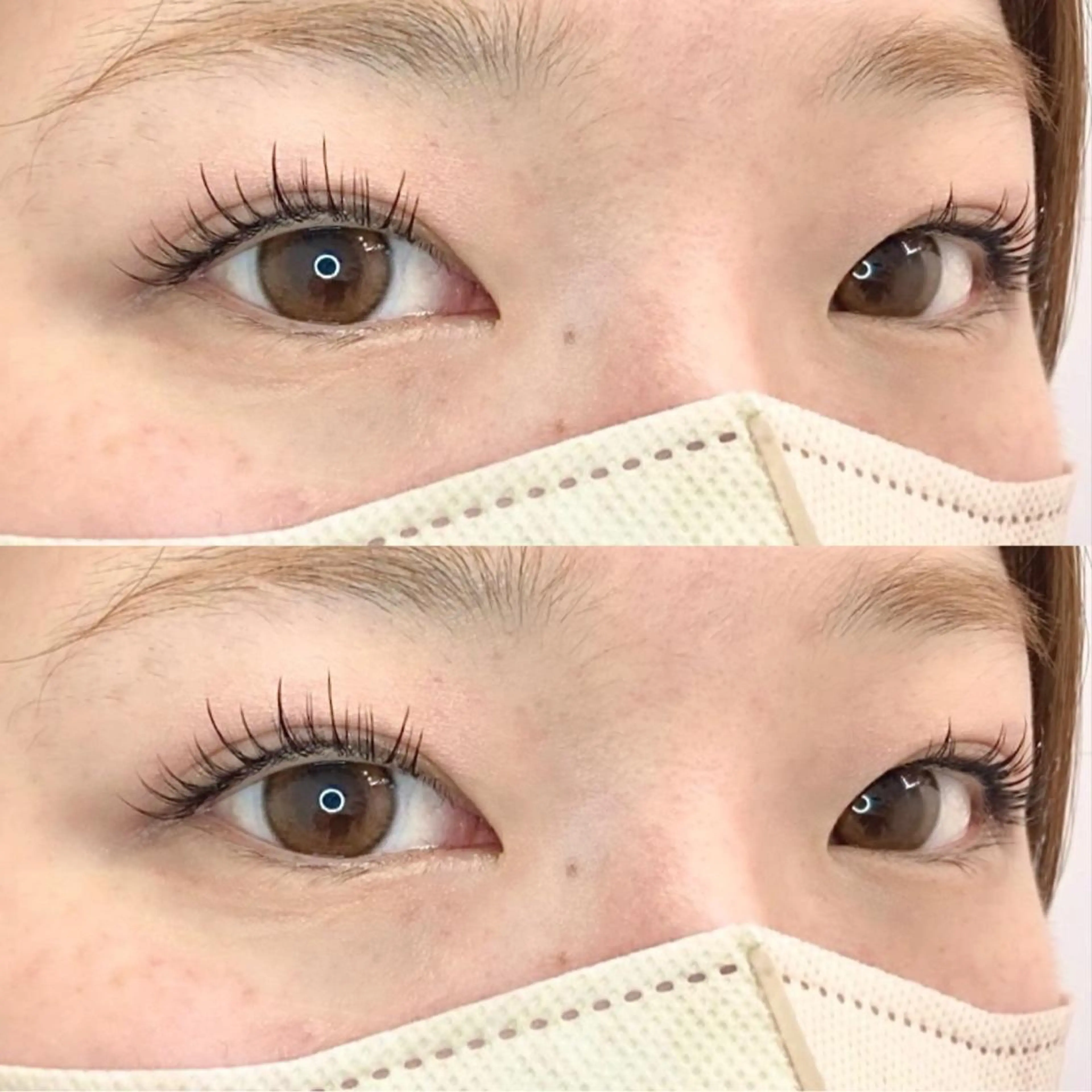 マツエク・マツパ ナチュラル ワンホンマツエク マツエク 加美山 紗英のマツエク・マツパデザイン