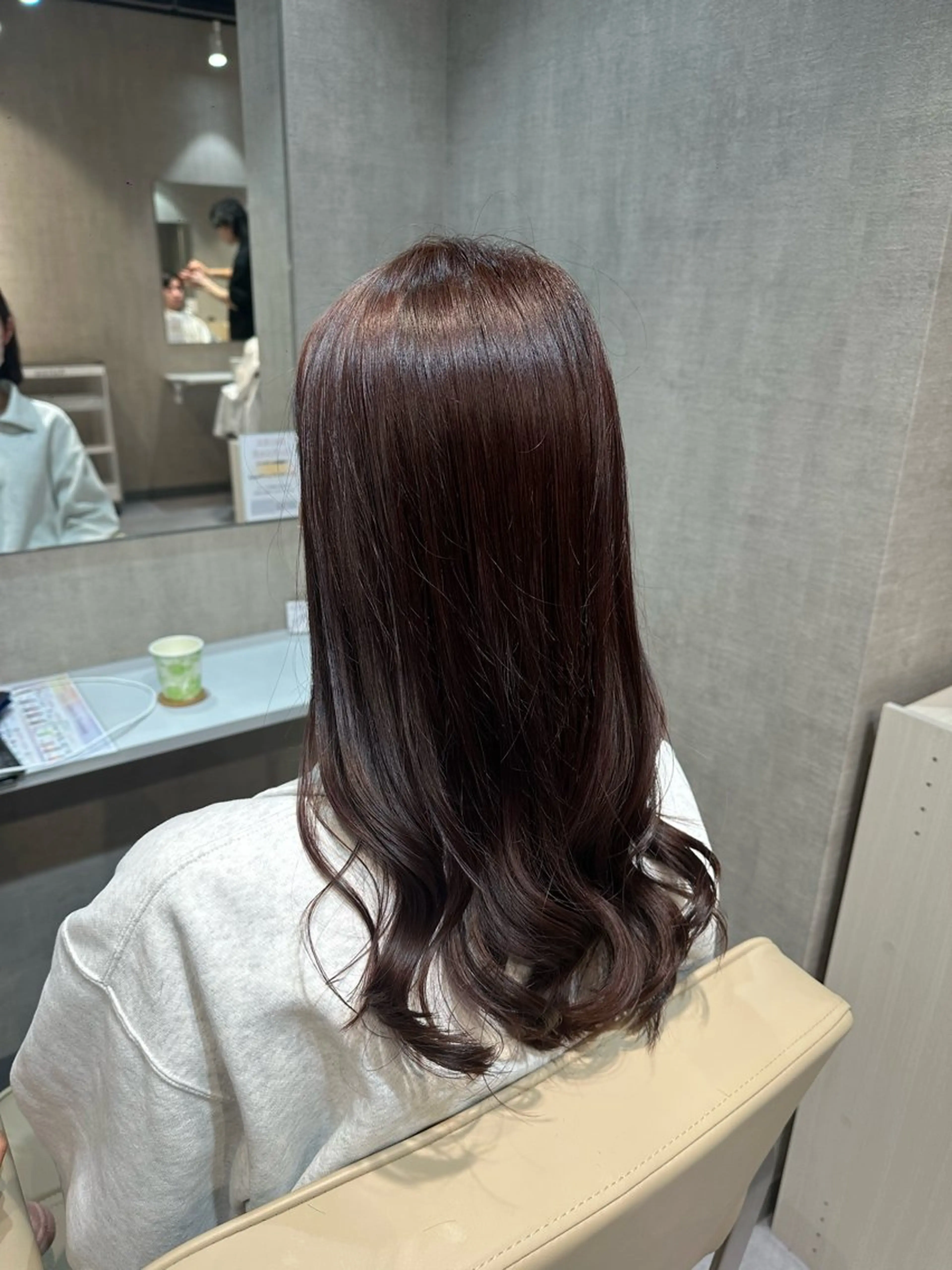 cut＋カラー＋トリートメントの写真