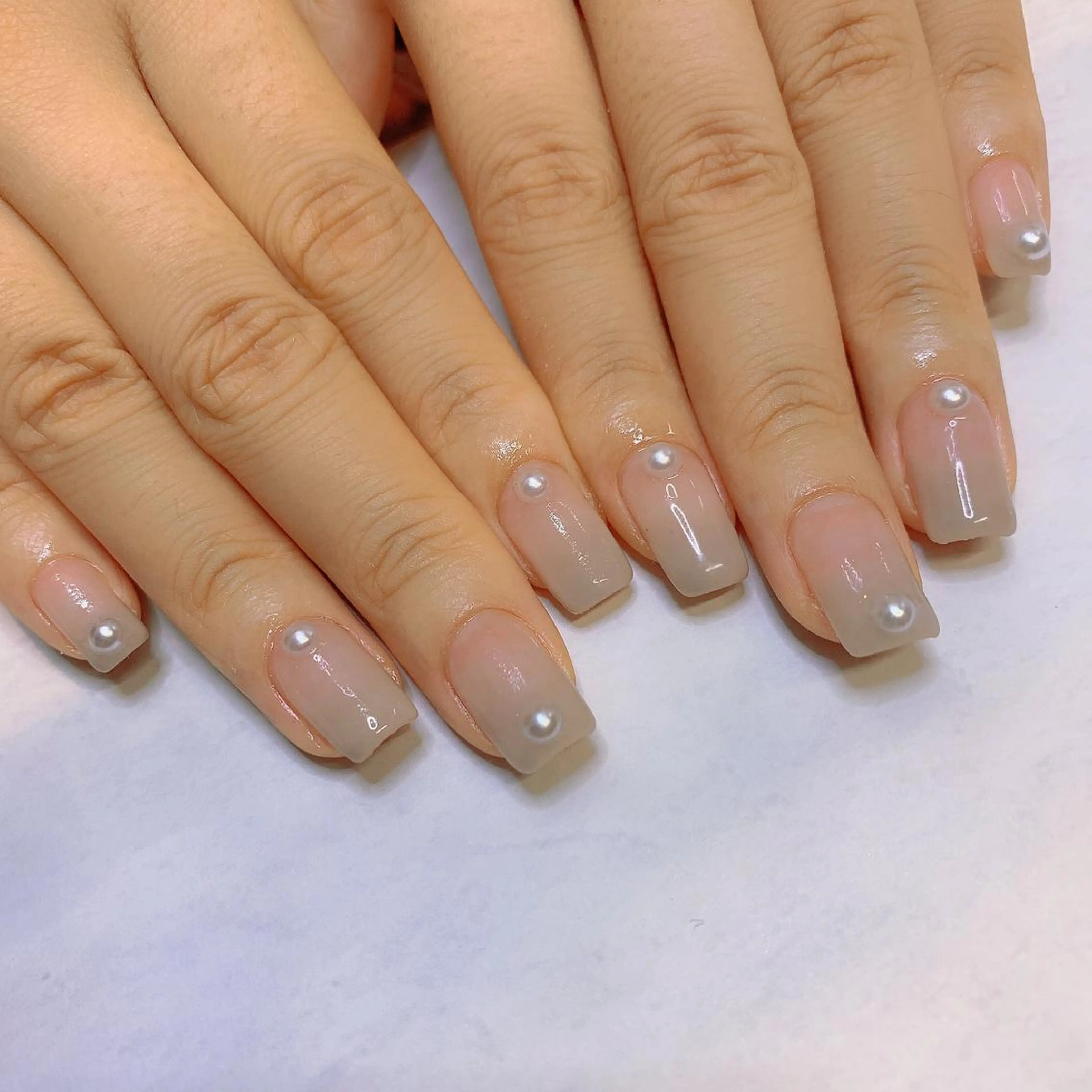 ネイル ストーンネイル ハンドネイル フットネイル Adite nailのネイルデザイン