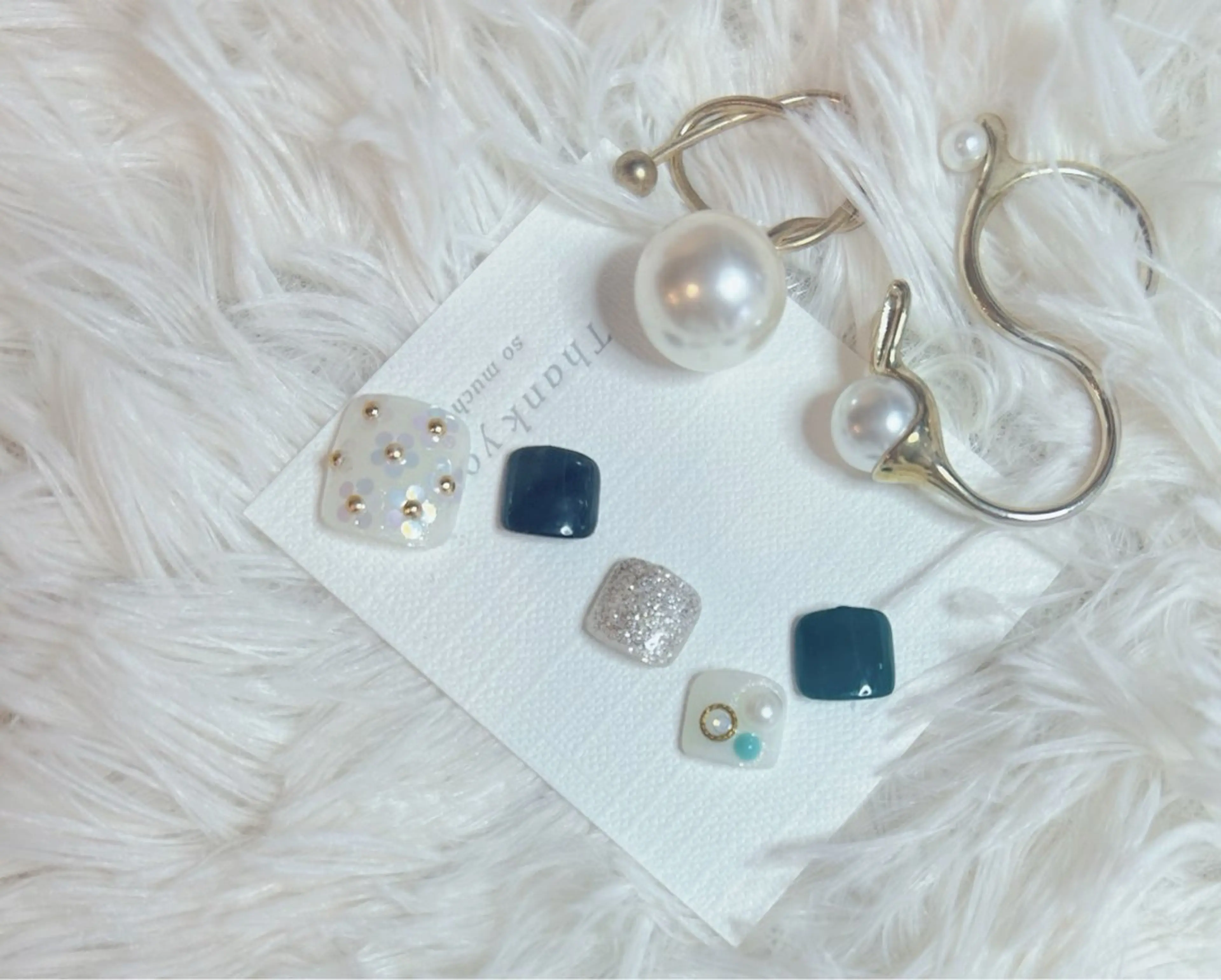 ネイル ホログラムネイル フットネイル Maylie Nail所属・キイ サロンのネイルデザイン