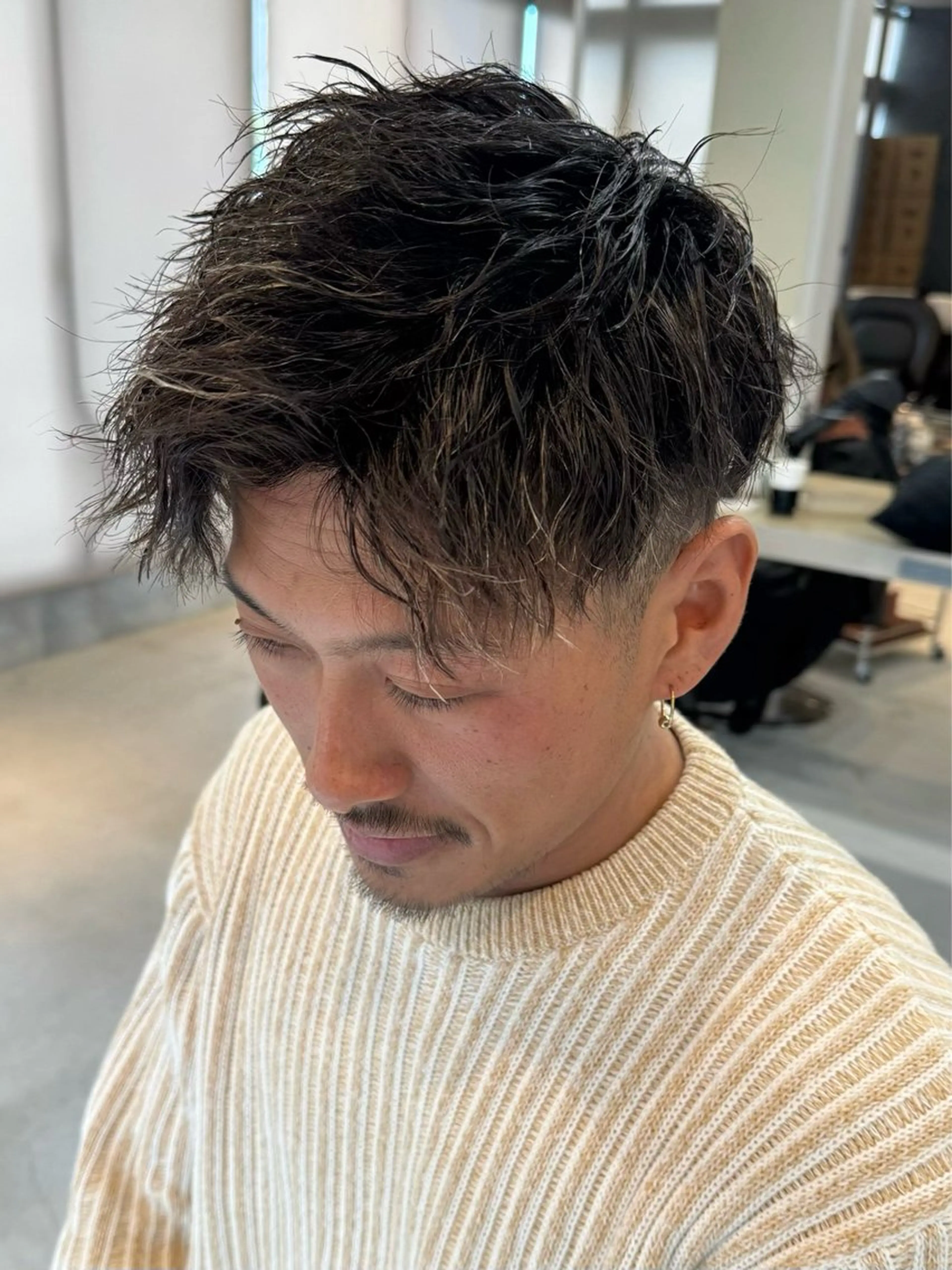 パーマ メンズ SOYON守口ジャガータウン店【ソヨン】所属・AKI 🐉のヘアスタイル