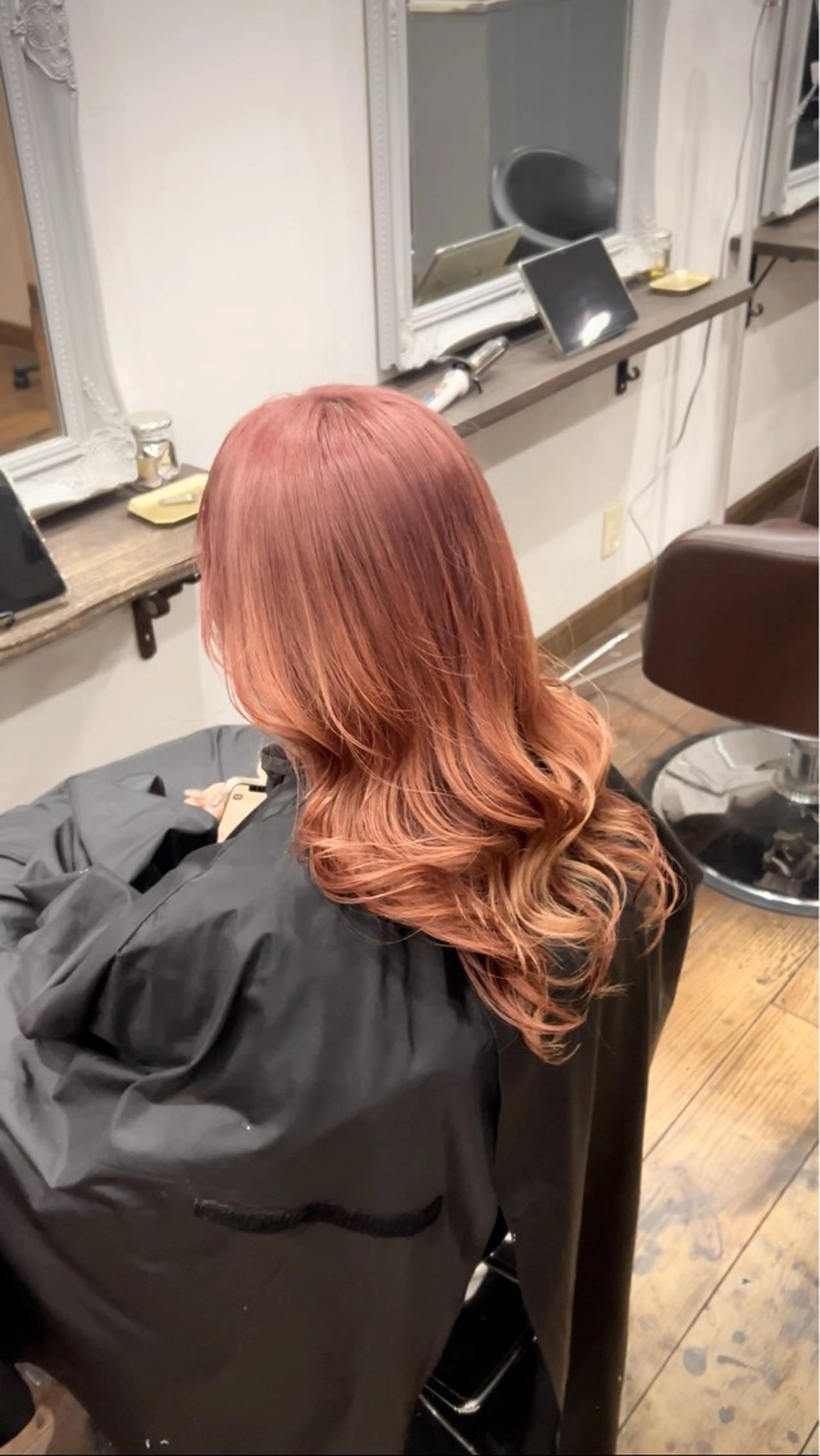 カラー ベージュカラー ピンクカラー ピンクベージュ 林 慶大郎のヘアスタイル