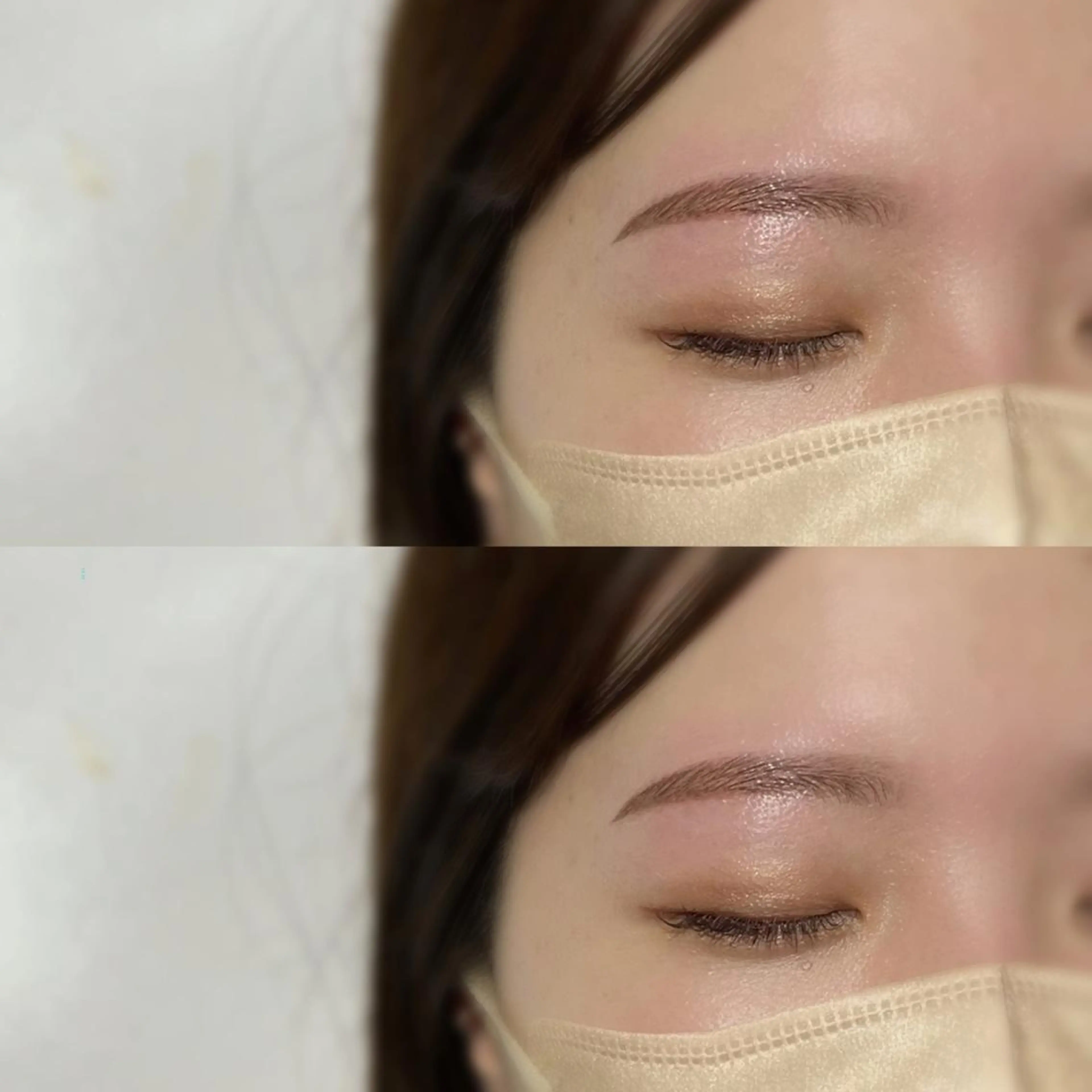 眉毛ワックス（間引き付き）の写真