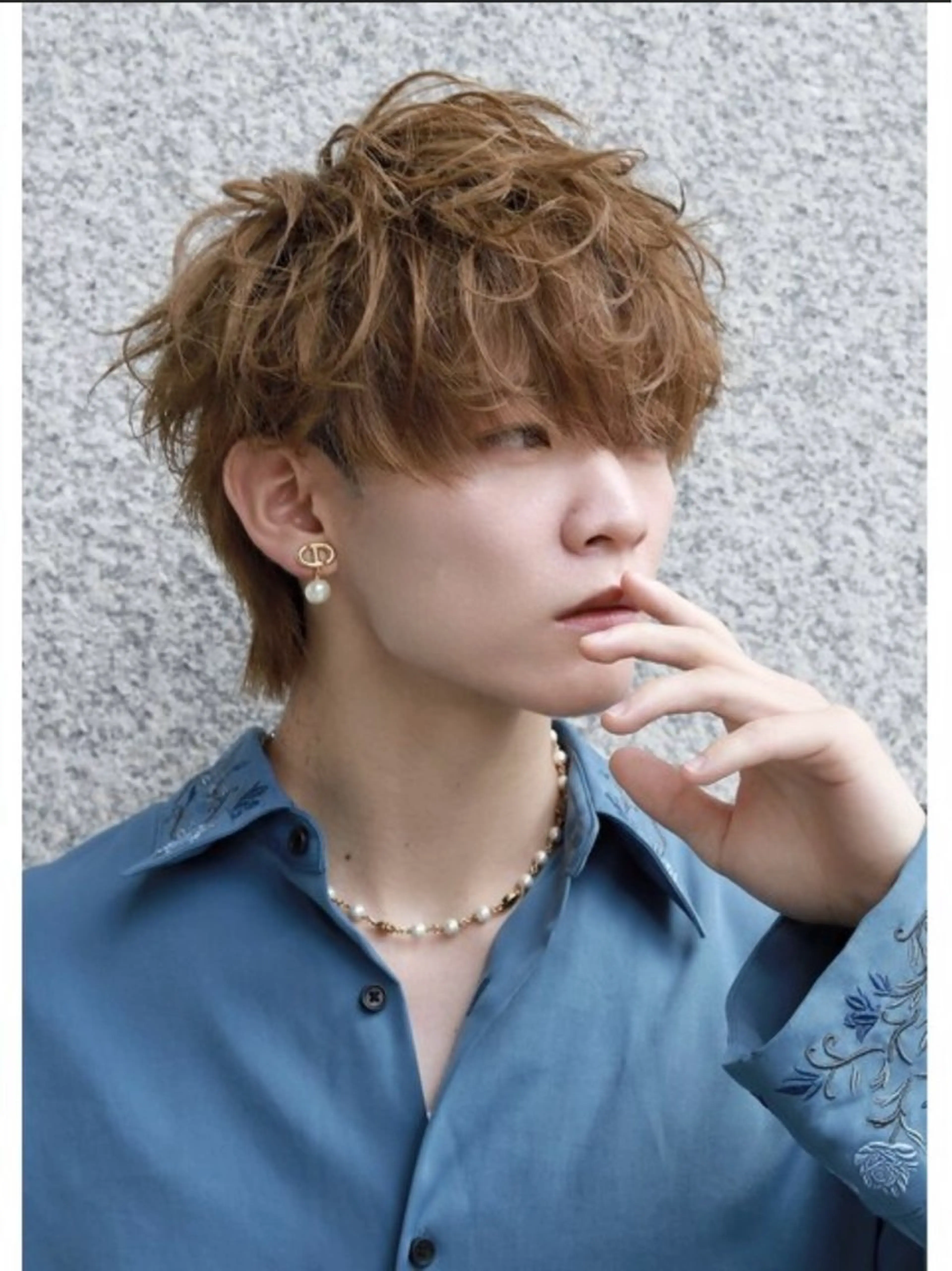 ショート カラー ヘアアレンジ メンズ メンズ/ 野呂のヘアスタイル