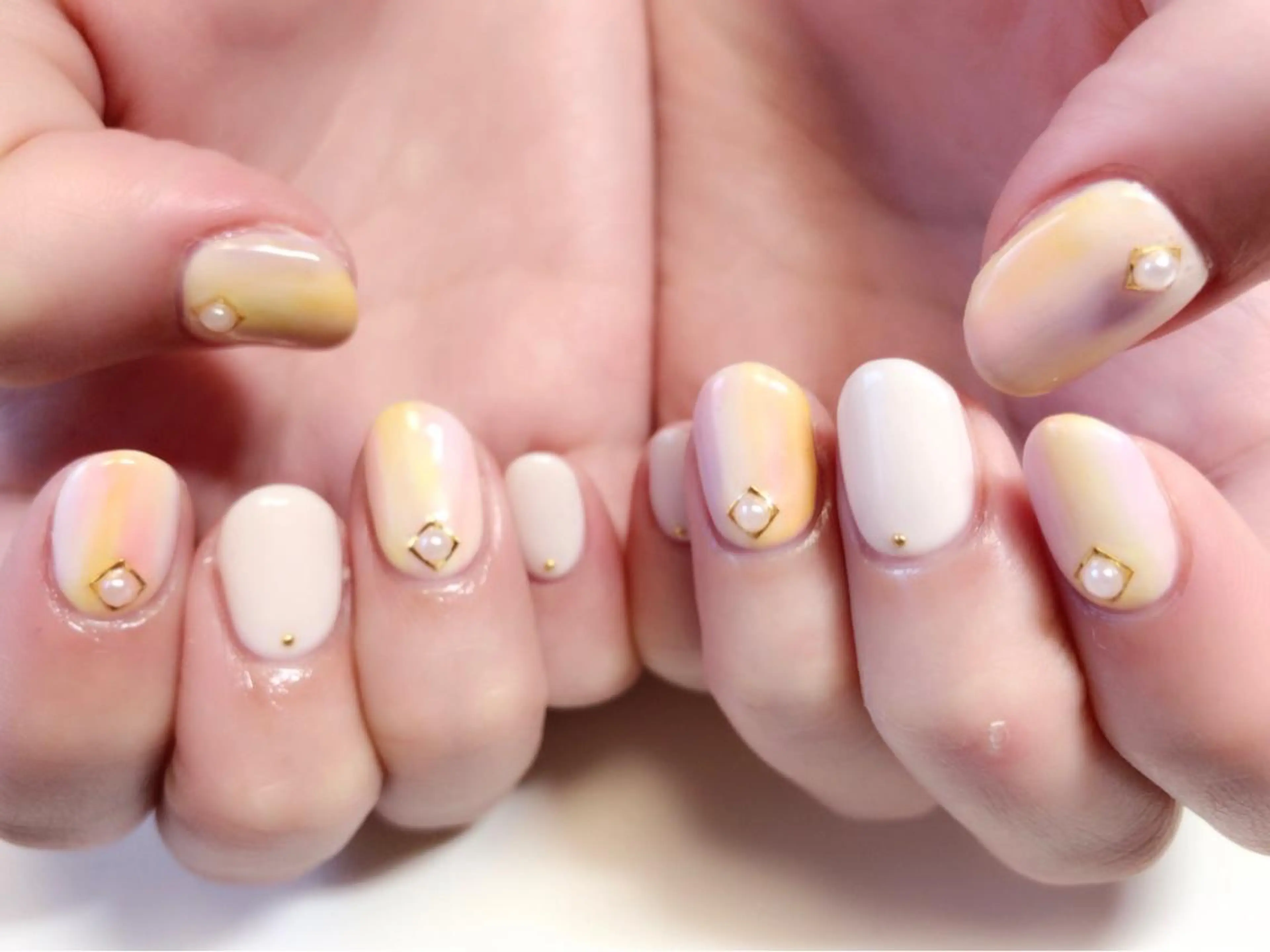 ネイル シンプルネイル 'mm所属・'mm  (ミリ) ＭＡＮＡＭＩのネイルデザイン