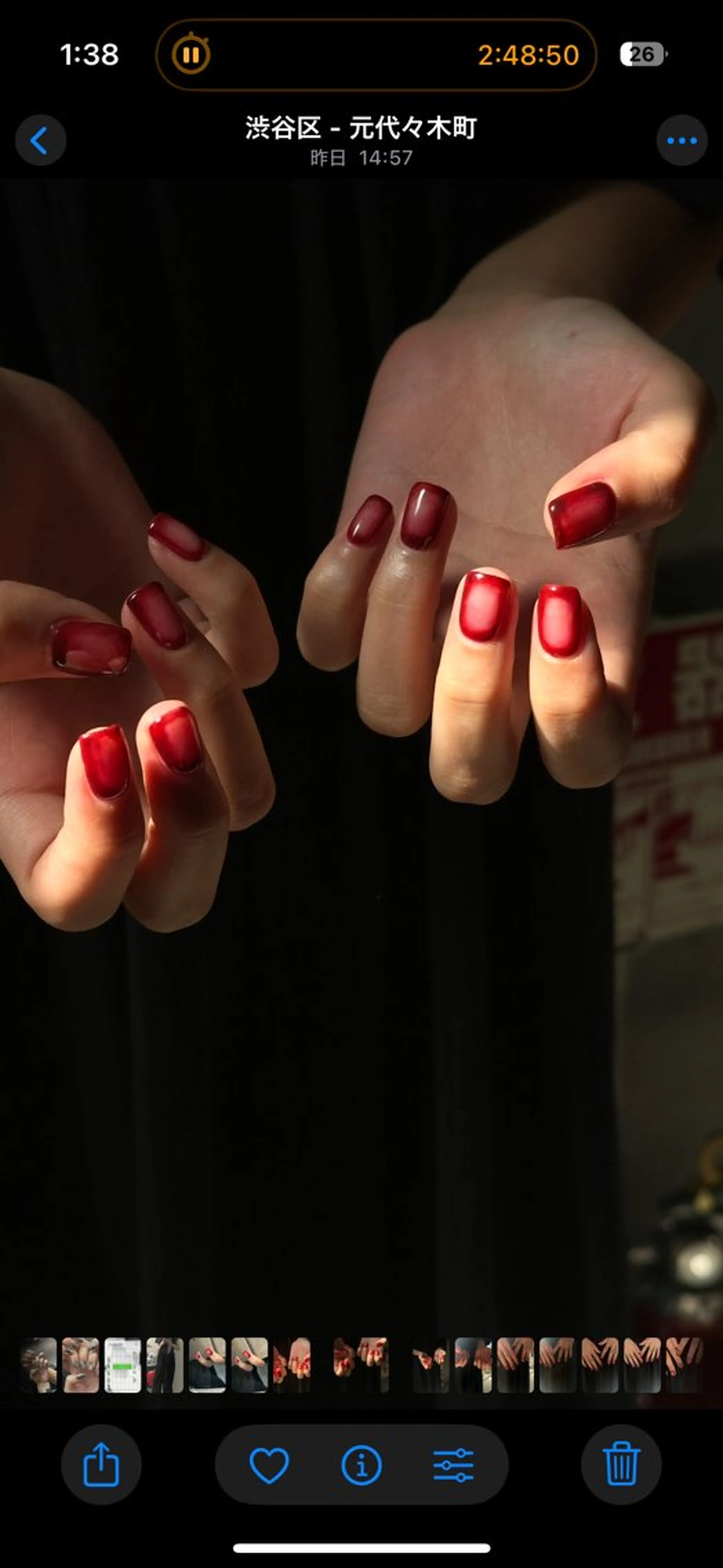 ネイル 持ち込み ハンドネイル tiyu salonn所属・ayaka モデル募集中のネイルデザイン