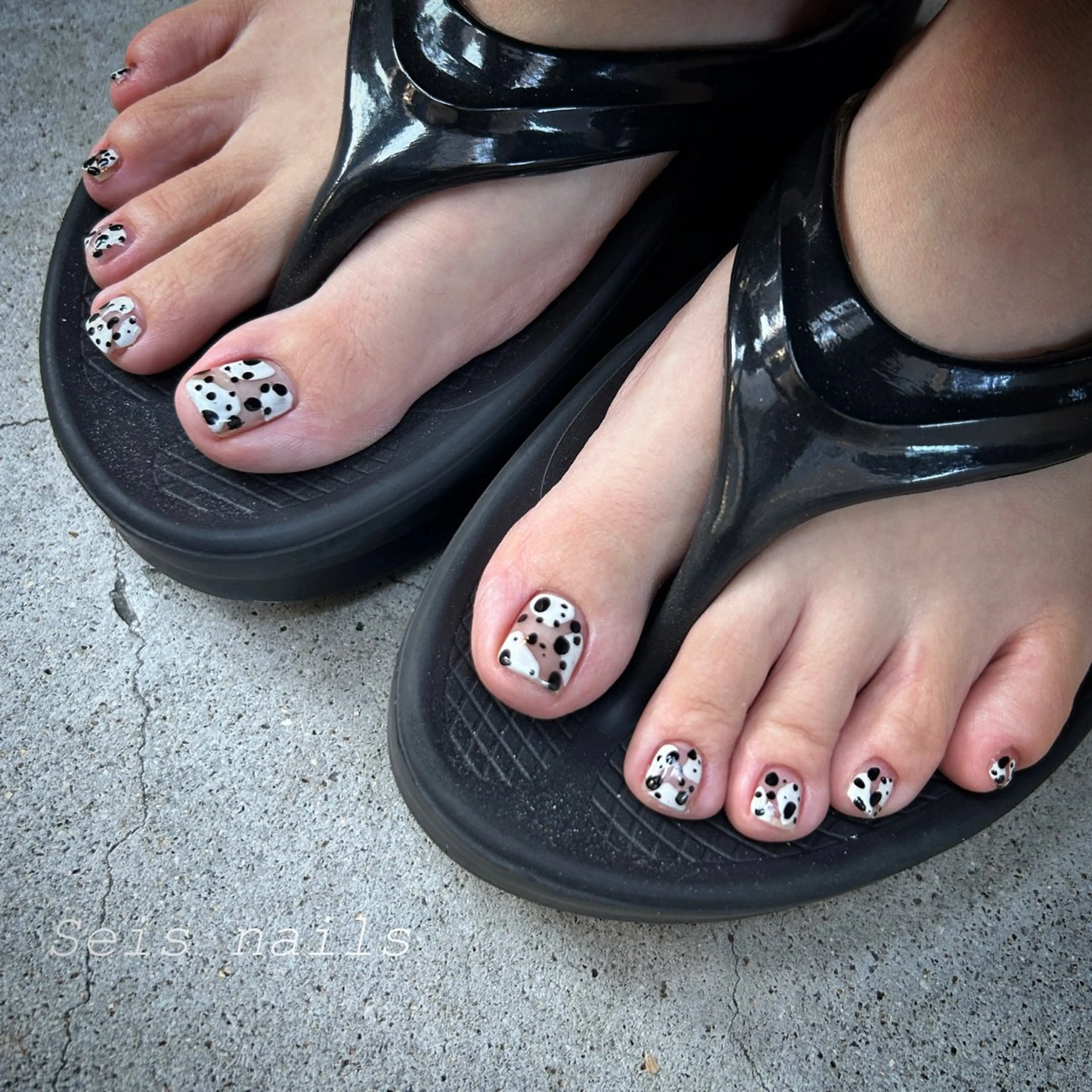 ネイル フットネイル Seis Shihoのネイルデザイン