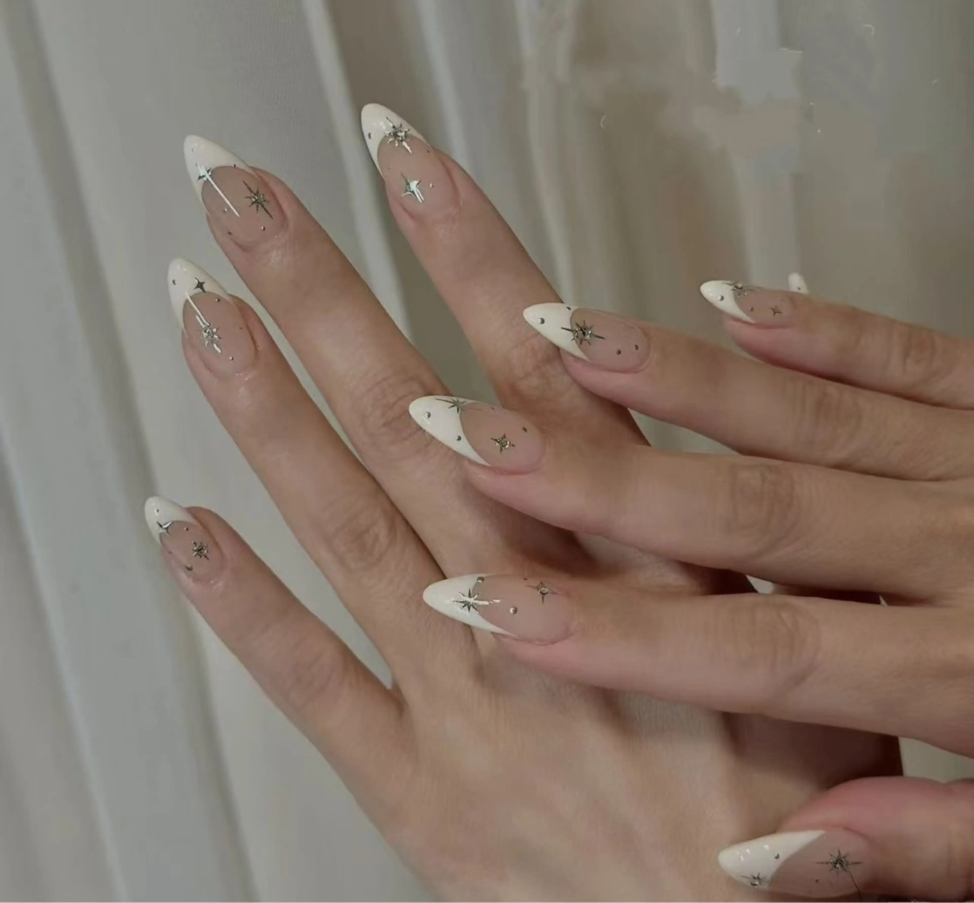ネイル オーロラネイル フラワーネイル フットネイル フレンチネイル ジェルネイル ハンドネイル BabyYouMi ねねのネイルデザイン