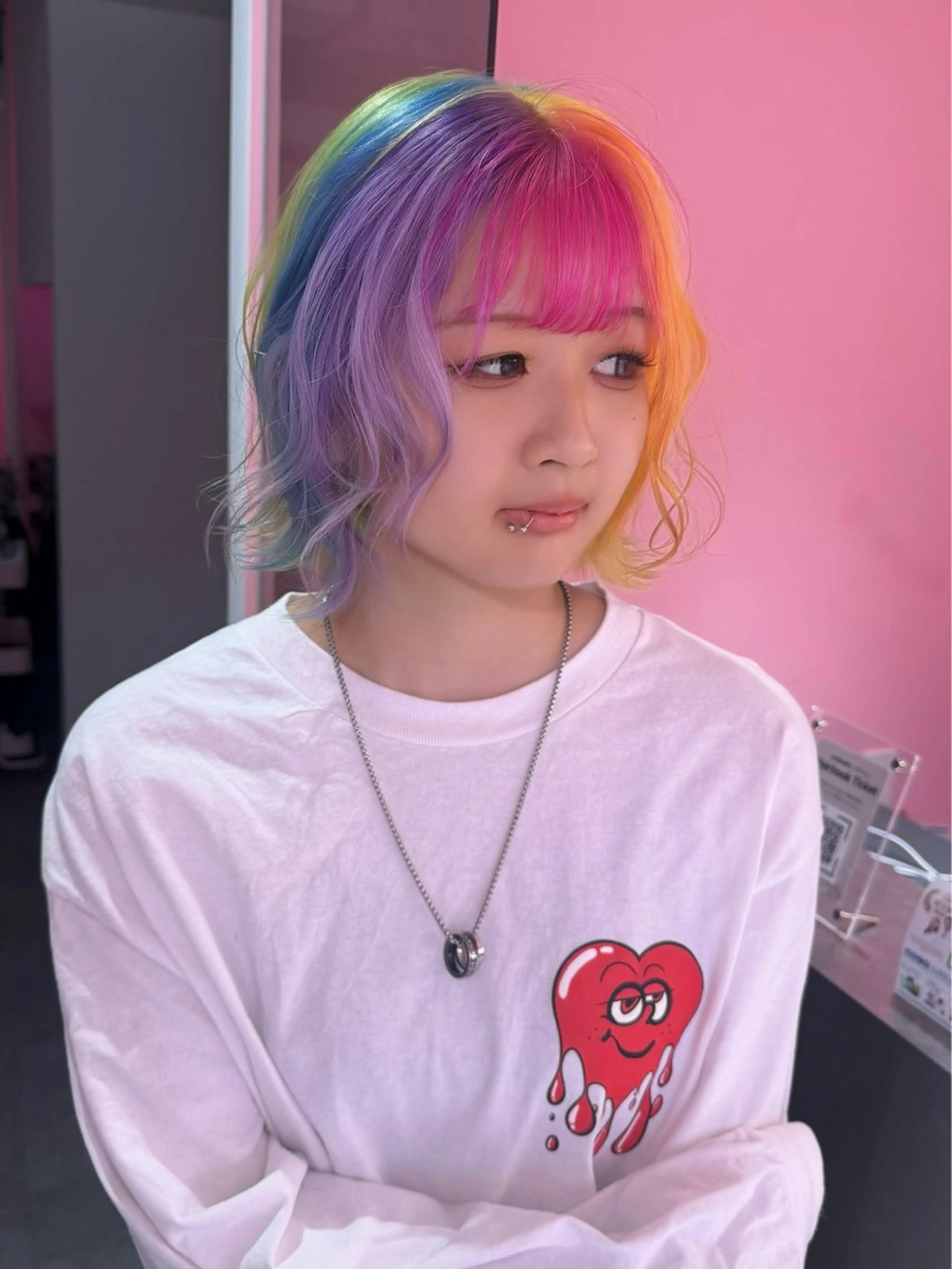 ショート ヘアカラー トリートメント ブリーチカラー 特化/MAHIROのヘアスタイル