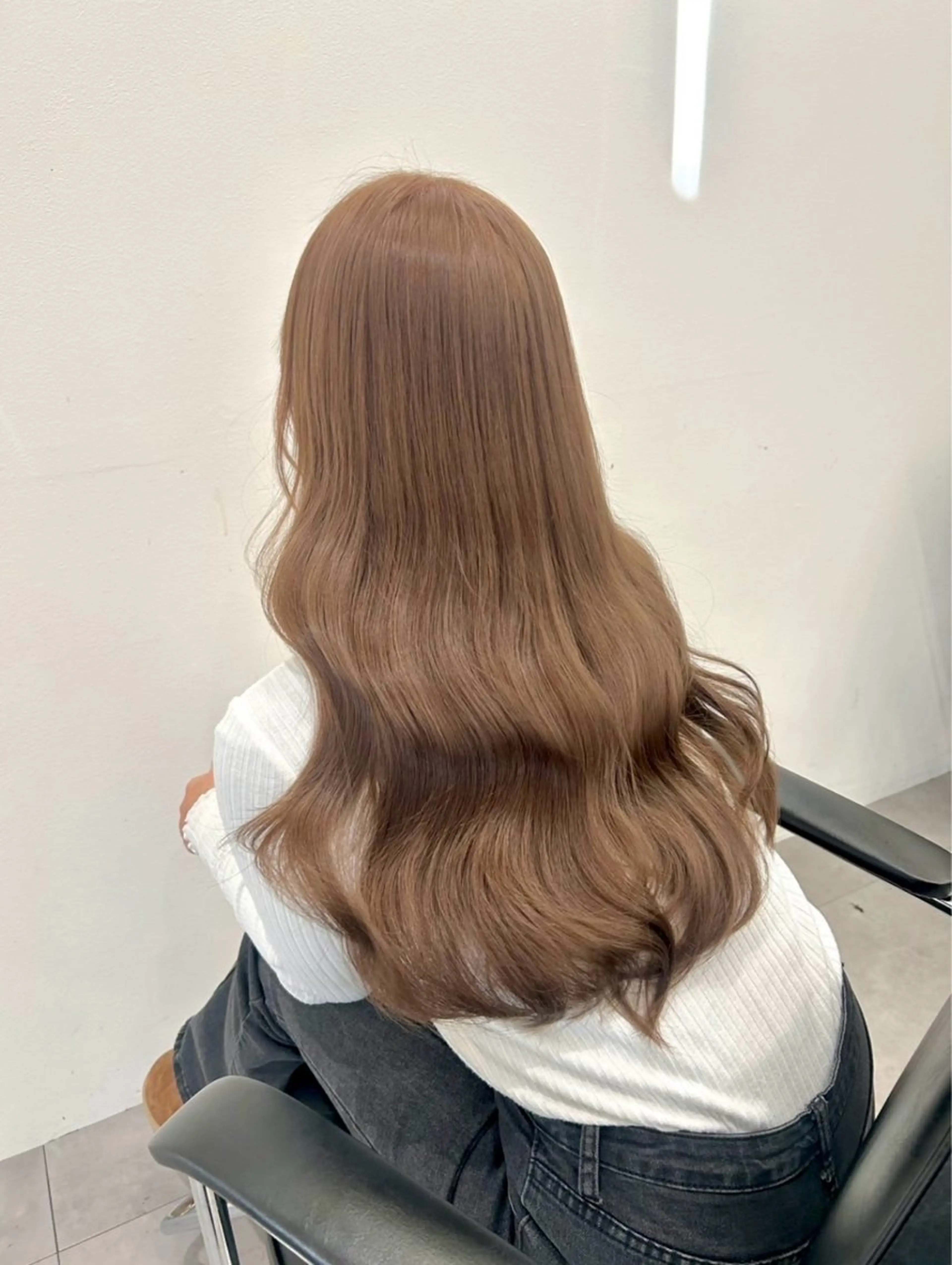 セミロング ヘアカラー みゆき/透明感カラー /カラー特化のヘアスタイル