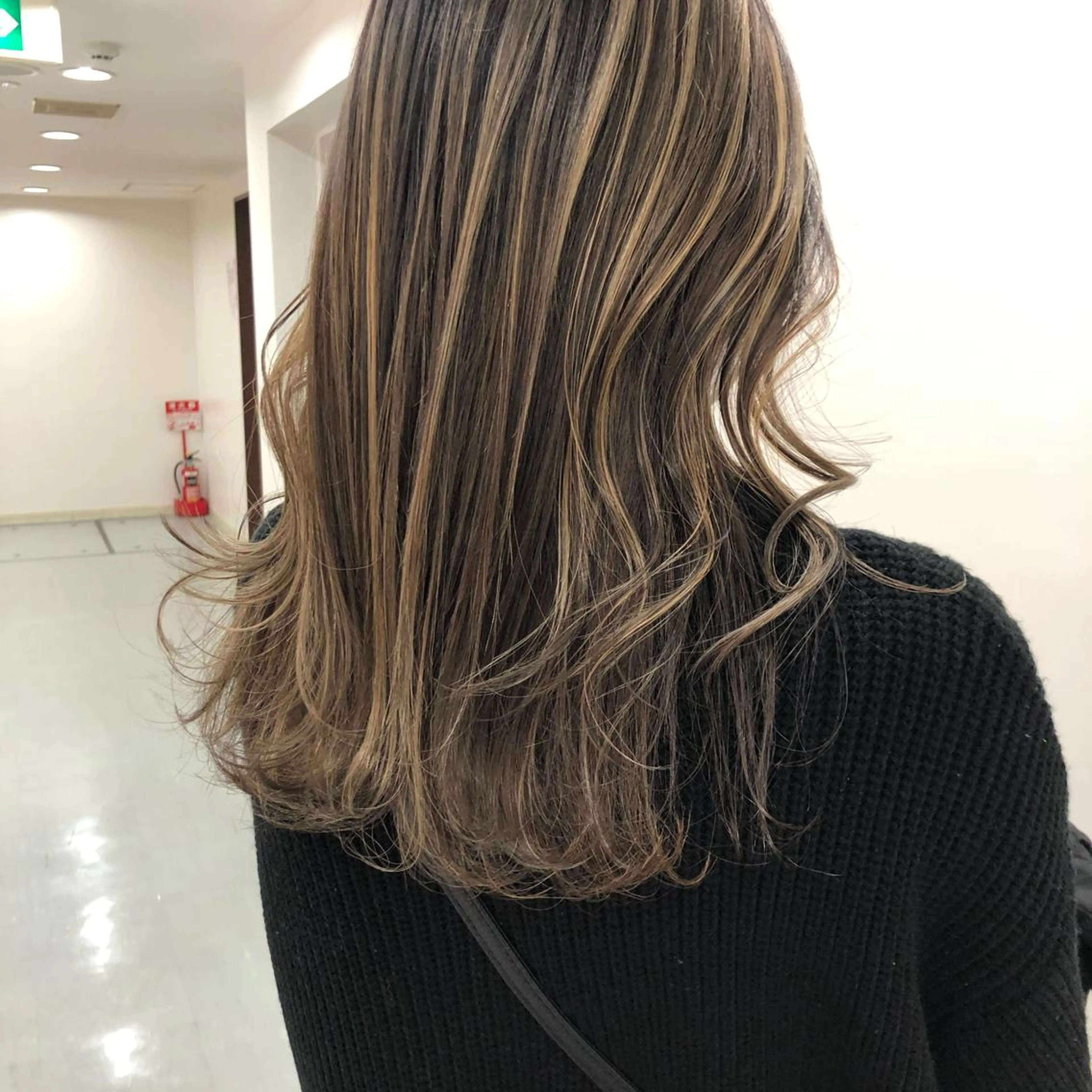 ロング カラー akane .のヘアスタイル