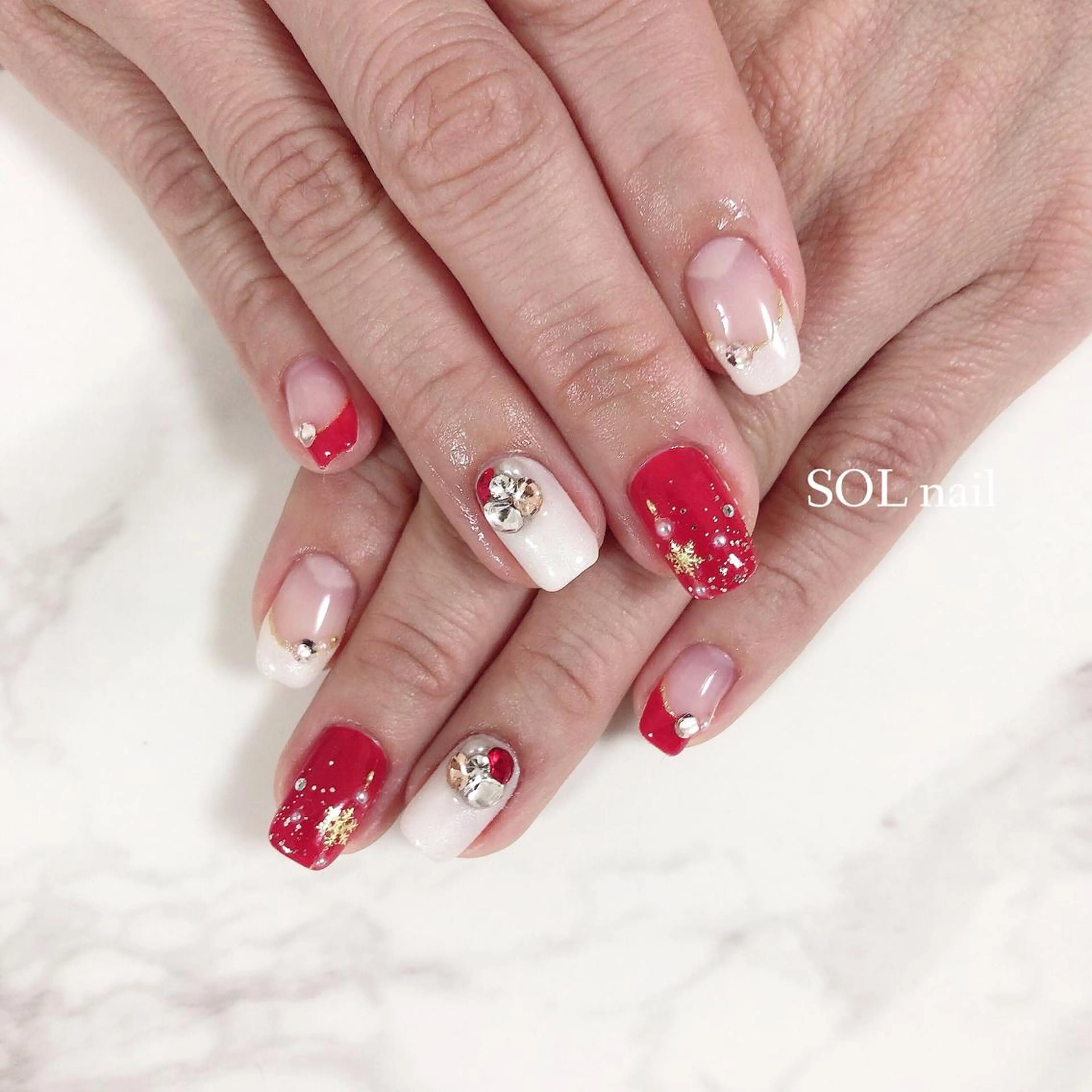 ネイル ハンドネイル SOL NAILのネイルデザイン