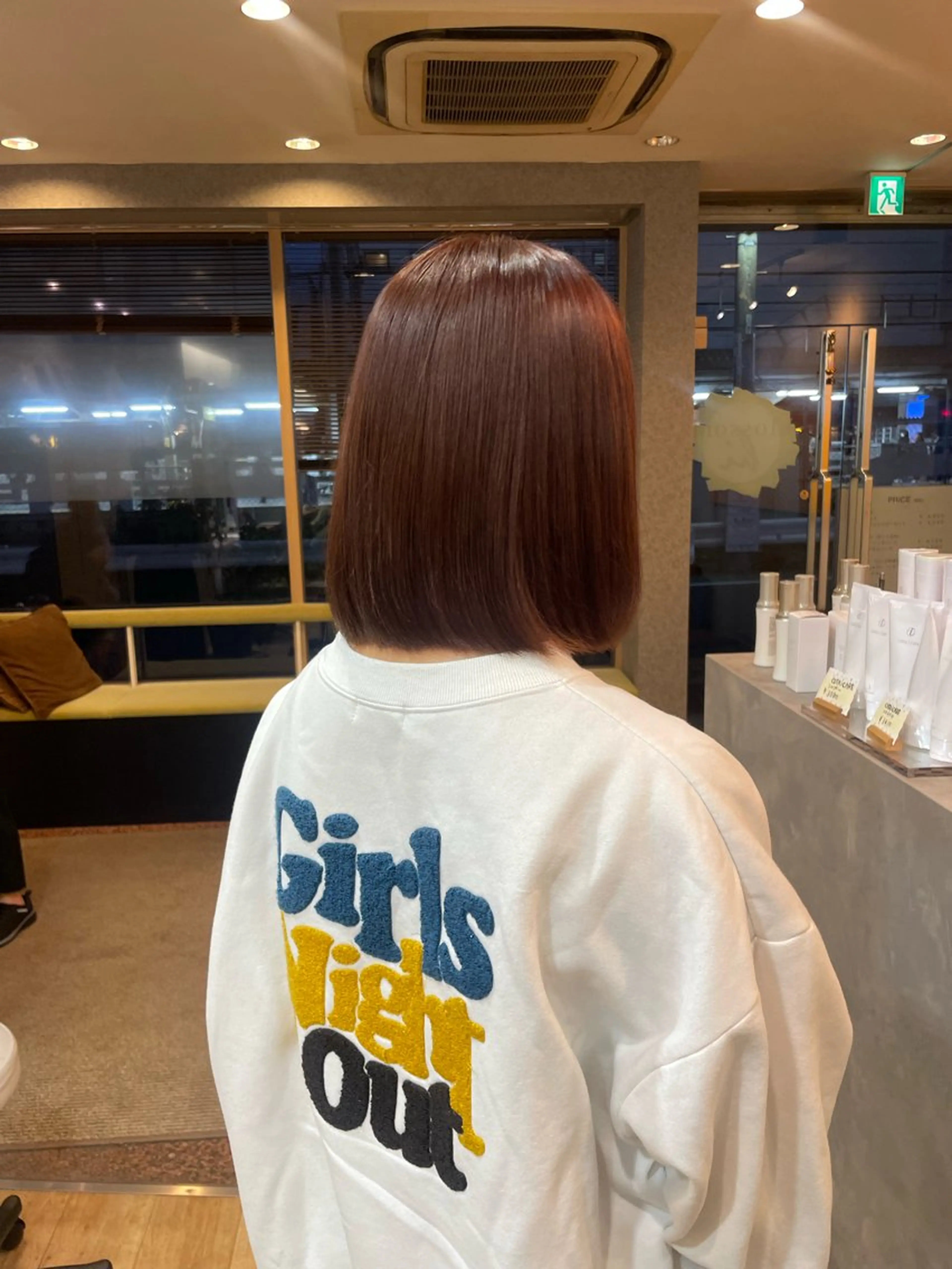 ショート カラー ブラウンカラー ヘアカラー ヘッドスパ 髪質改善/Bloss om🌷高橋沙衣のヘアスタイル