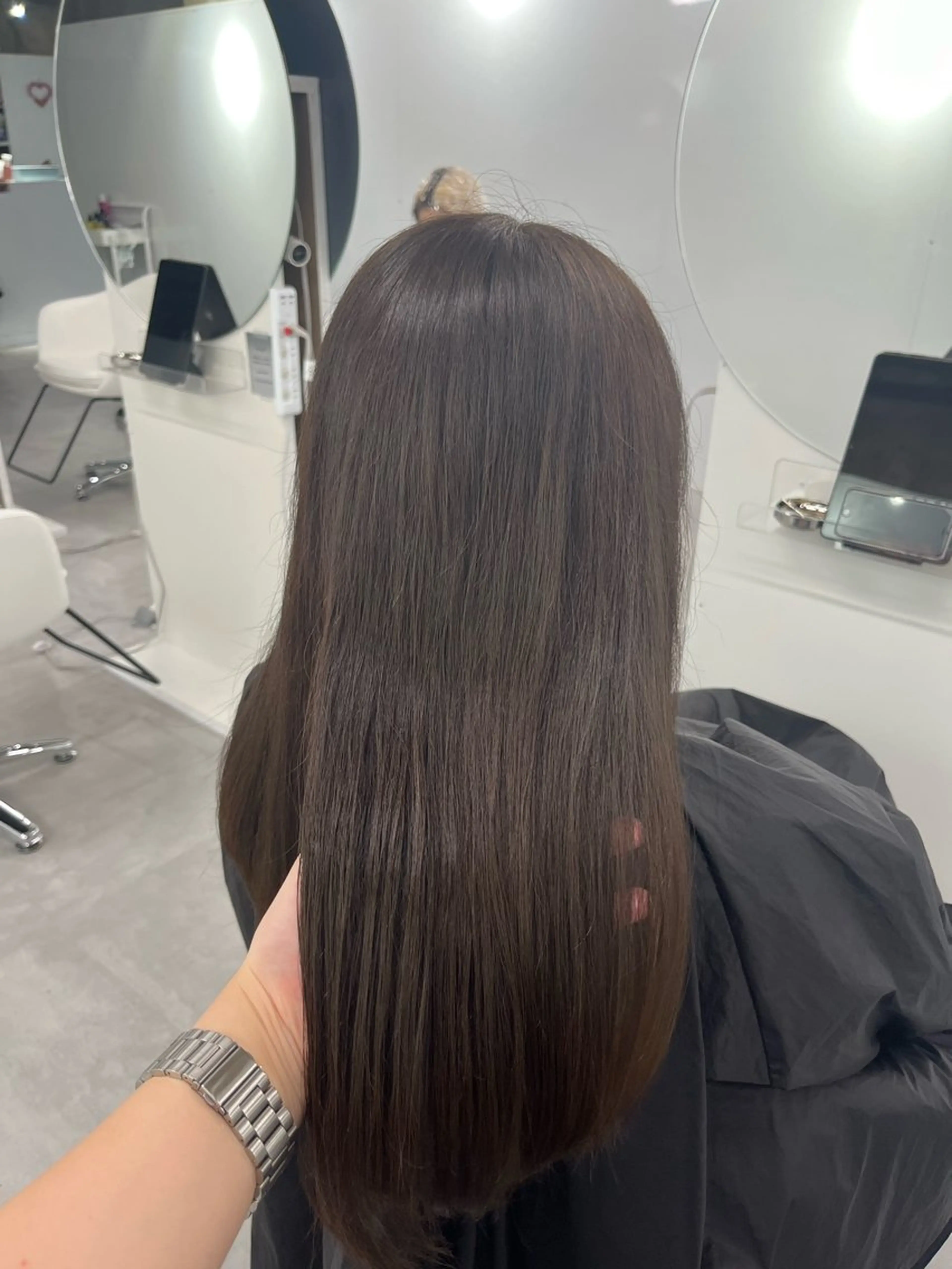 ロング カラー カット ヘアカラー トリートメント yuuna ✮ レイヤーカットのヘアスタイル