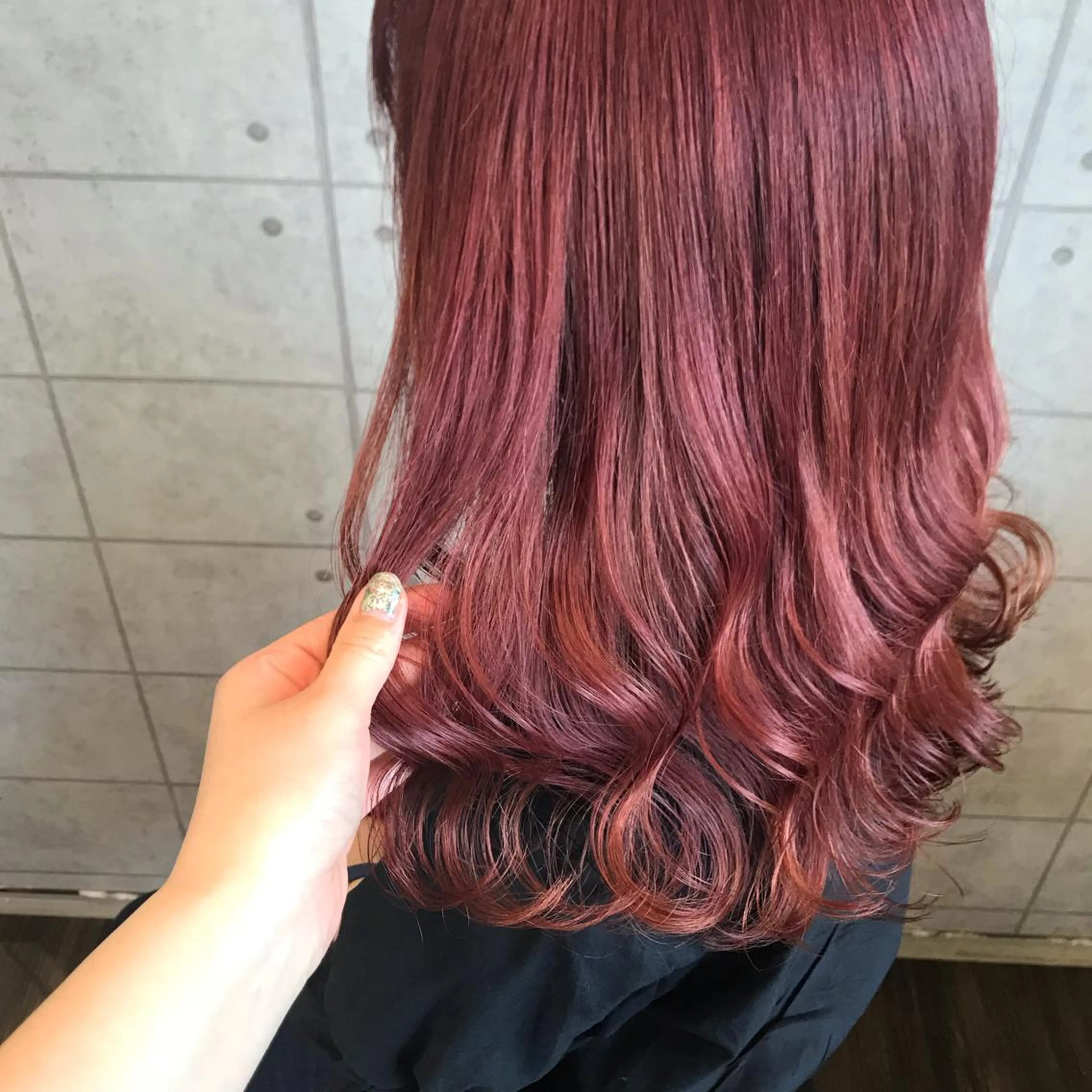 ロング カラー knock【ノック】所属・烏丸韓国ヘア🇰🇷 ayaka🎀のヘアスタイル