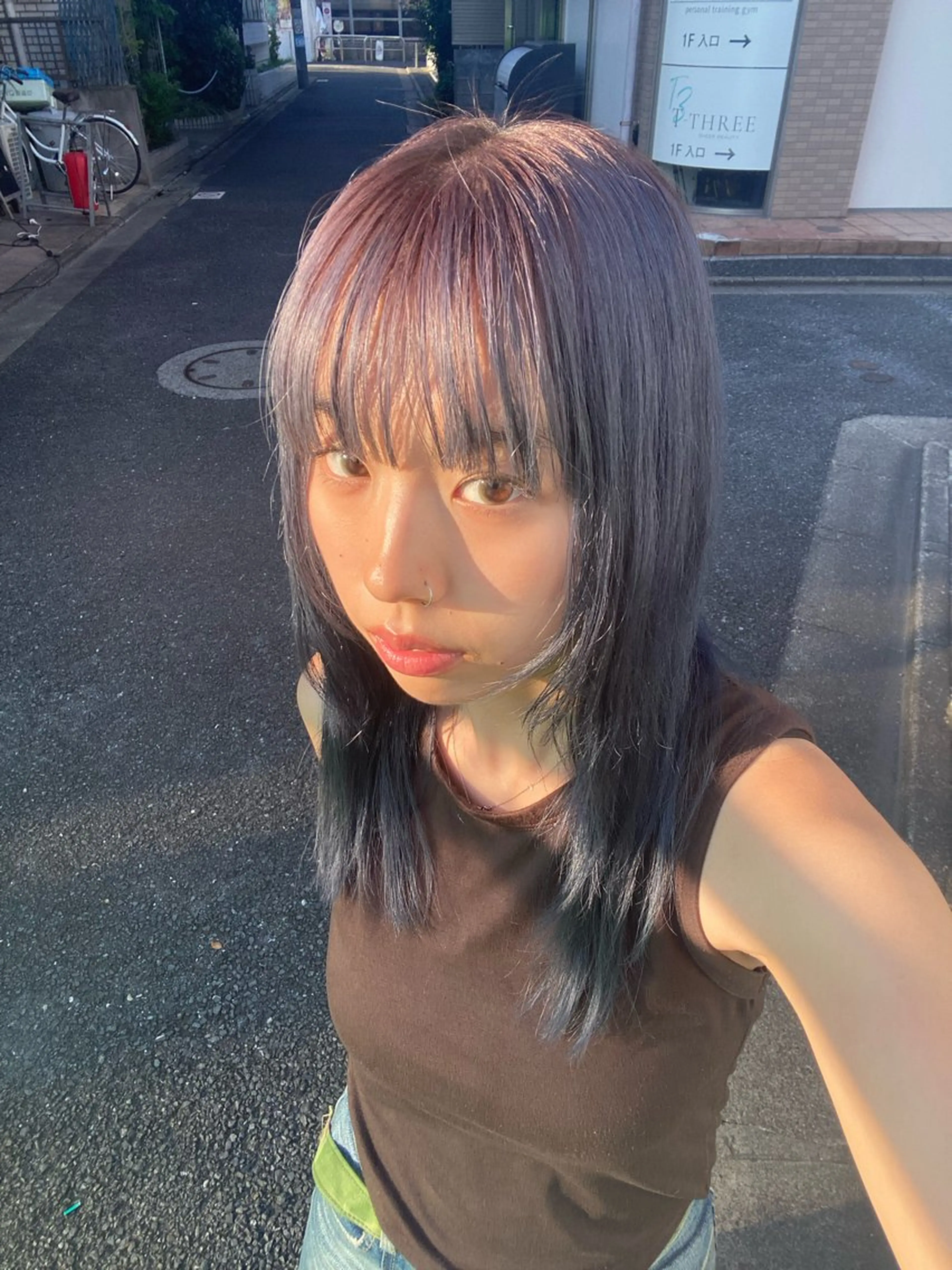 セミロング カラー YUUKI/ボブ パーマ.ウルフのヘアスタイル