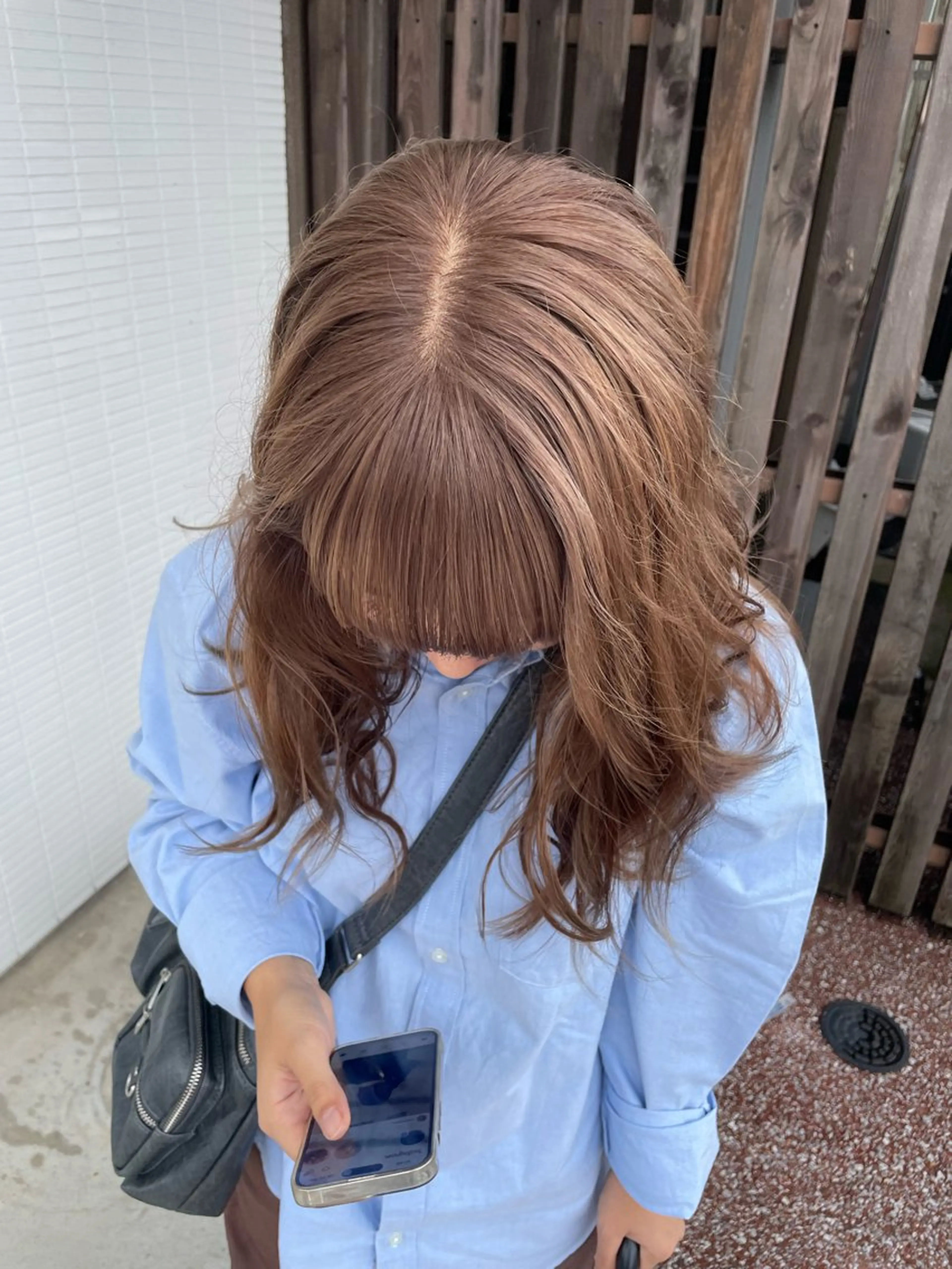 セミロング カラー レイヤーカット/ マリアのヘアスタイル