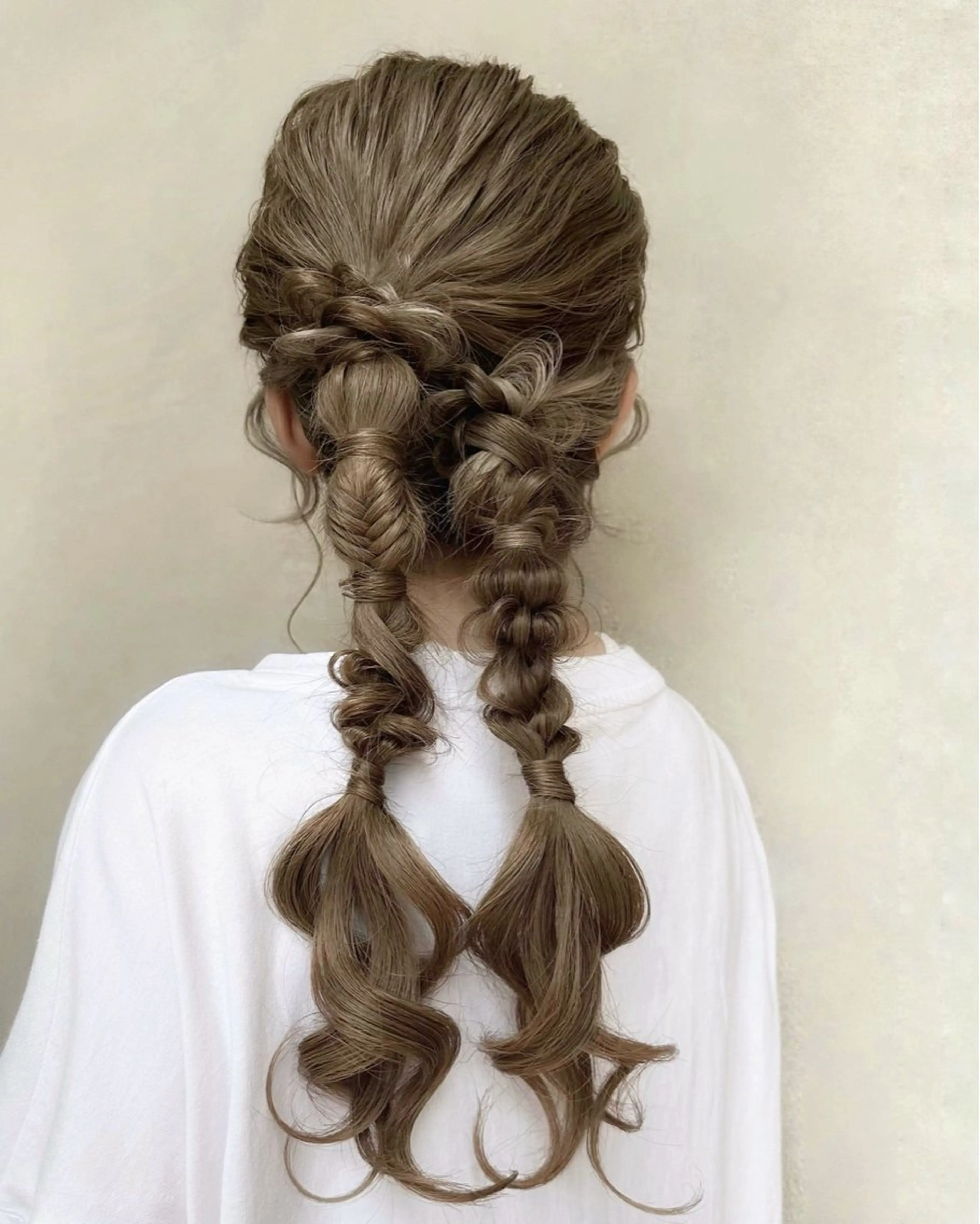 セミロング カラー hair make applause.所属・小賀 栞奈のヘアスタイル