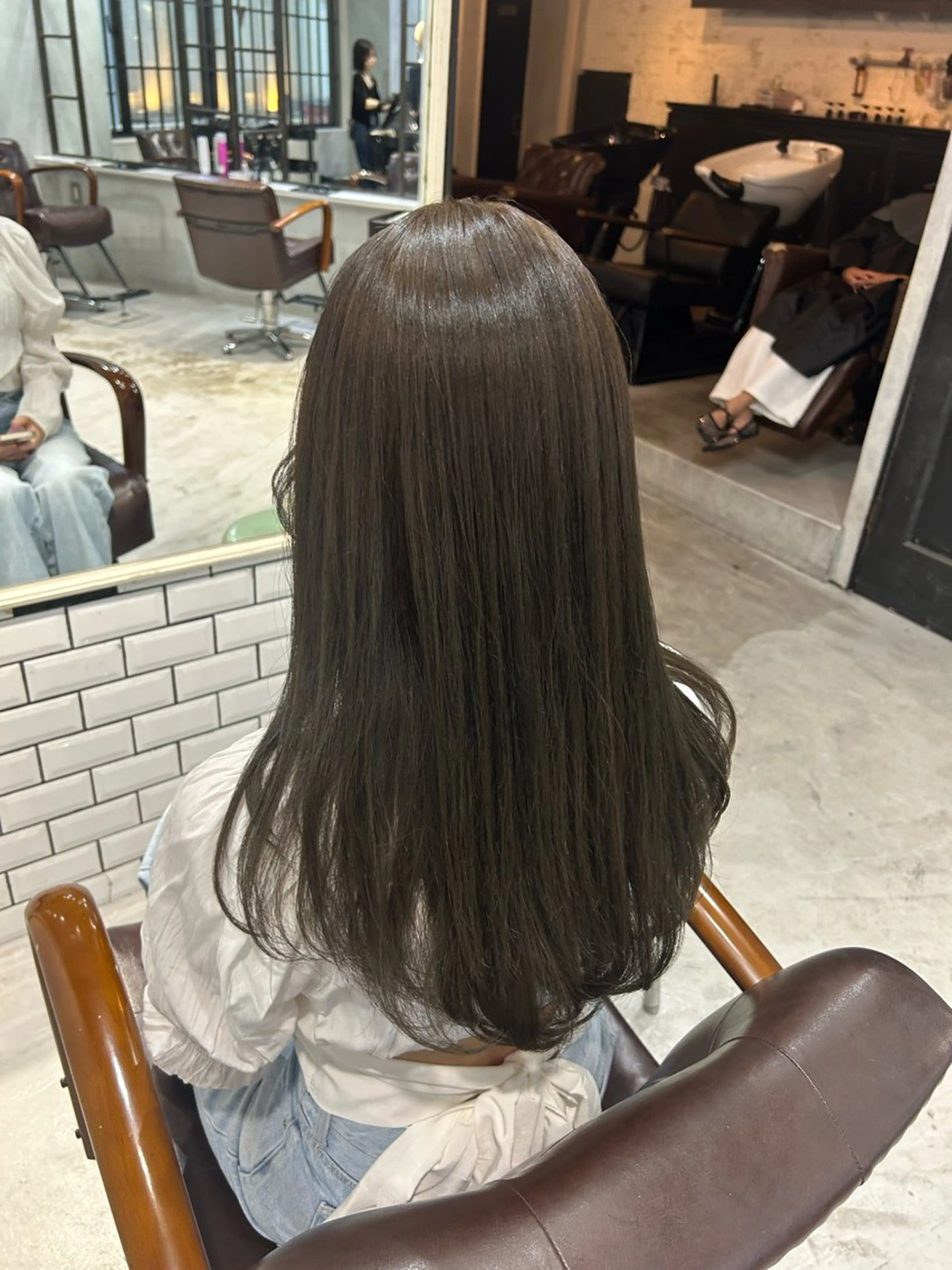 うる艶ヘアカラー+カット+TOKIO 2step tr 🫧の写真