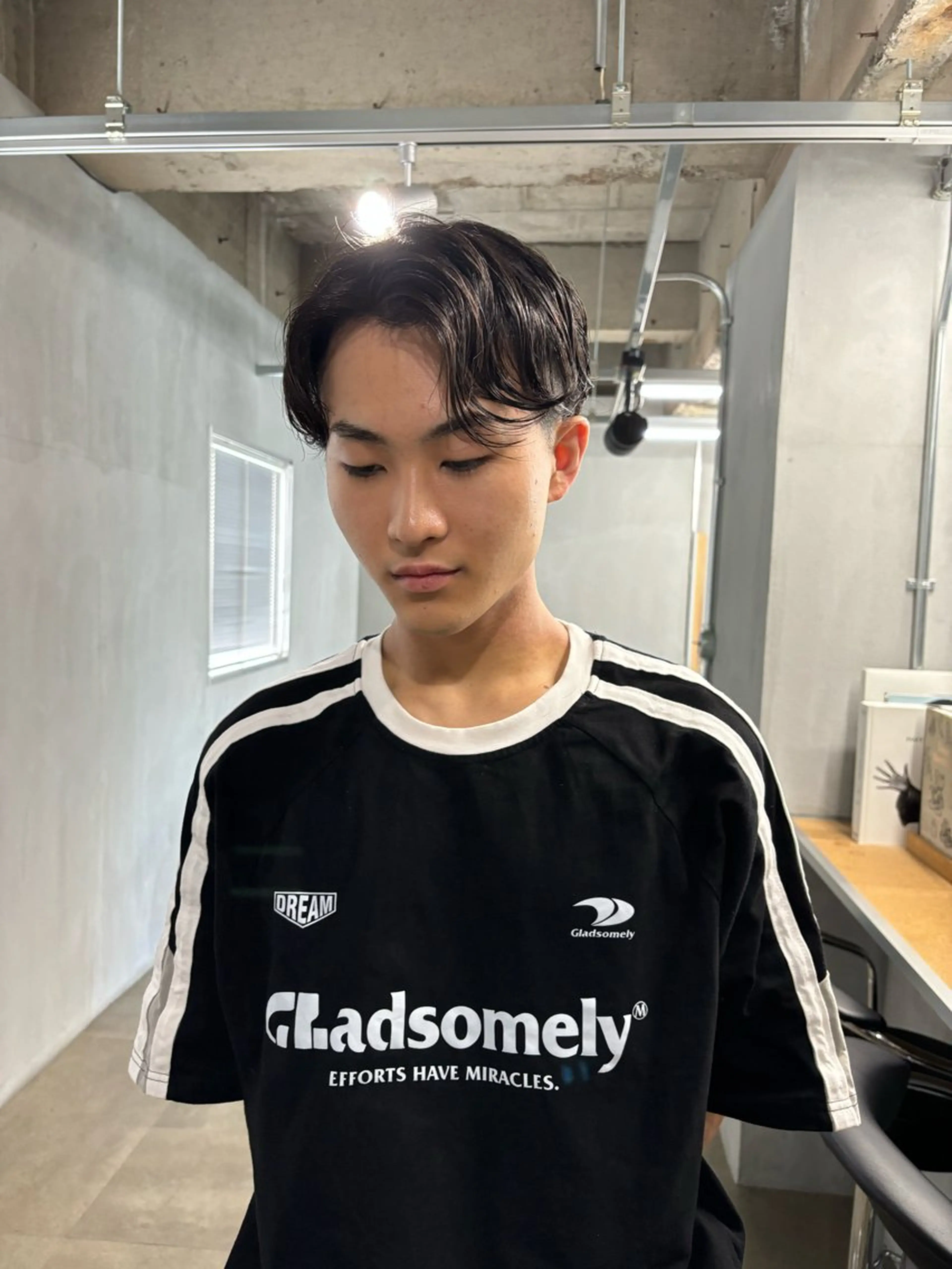 ショート カラー パーマ メンズ カット パーマ メンズ/ダブルカラー /パーマ/来栖慧💈のヘアスタイル