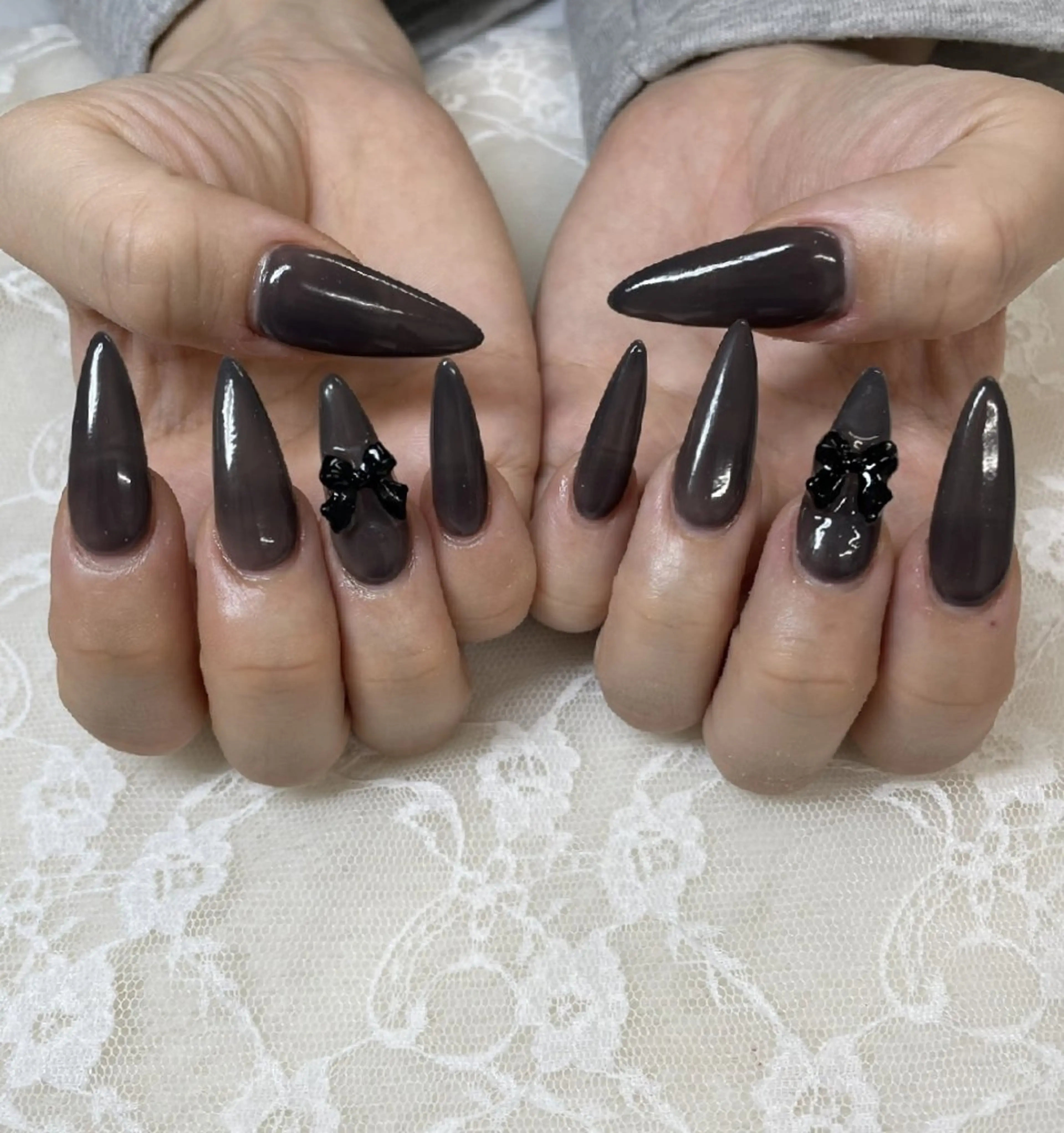 ネイル ロングネイル スーパーロングネイル ハンドネイル ハンドケア 心斎橋Salon Epokkuのネイルデザイン