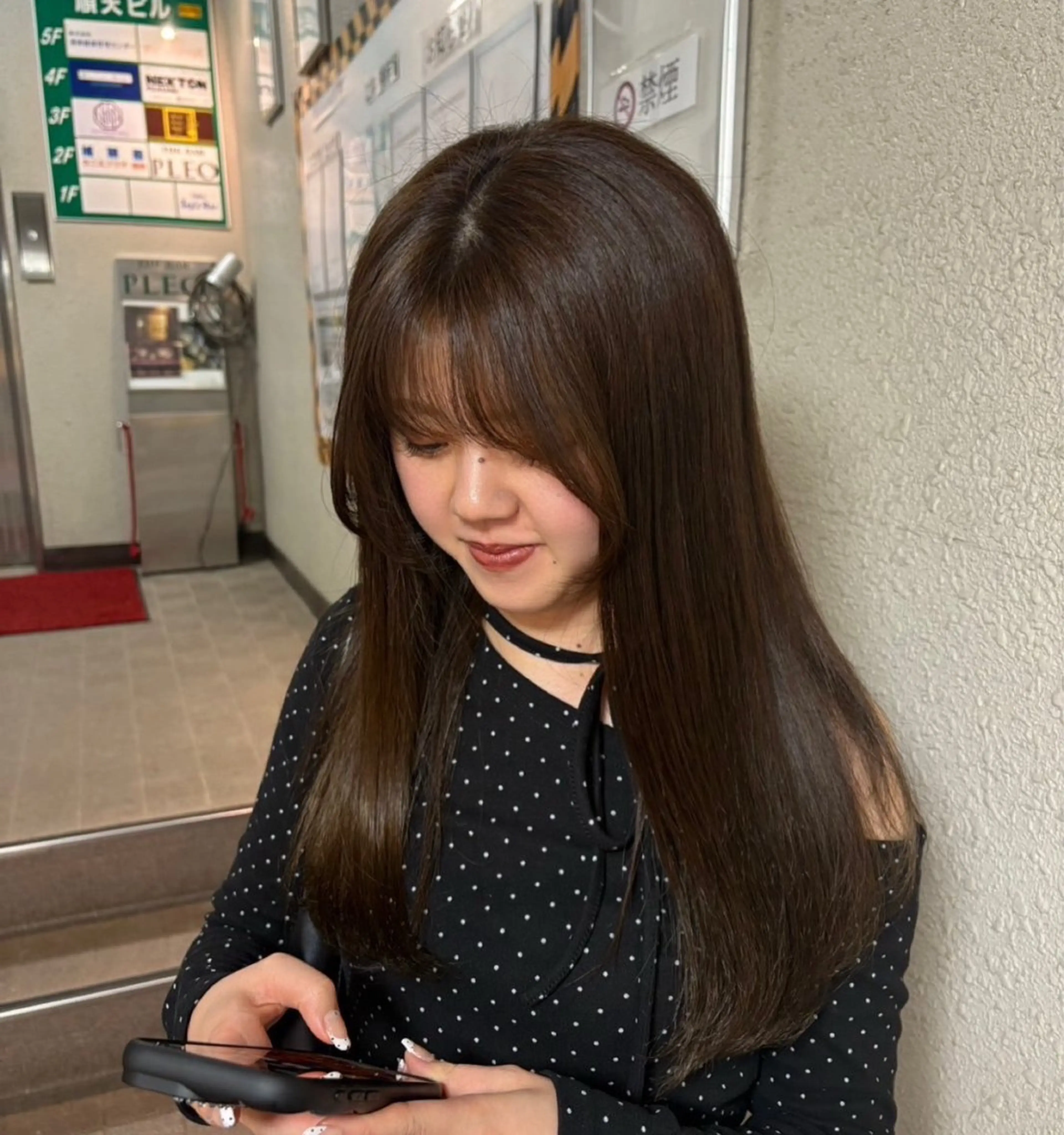 ロング ヘアカラー トリートメント 透明感カラー 🧚‍♂️さえのヘアスタイル