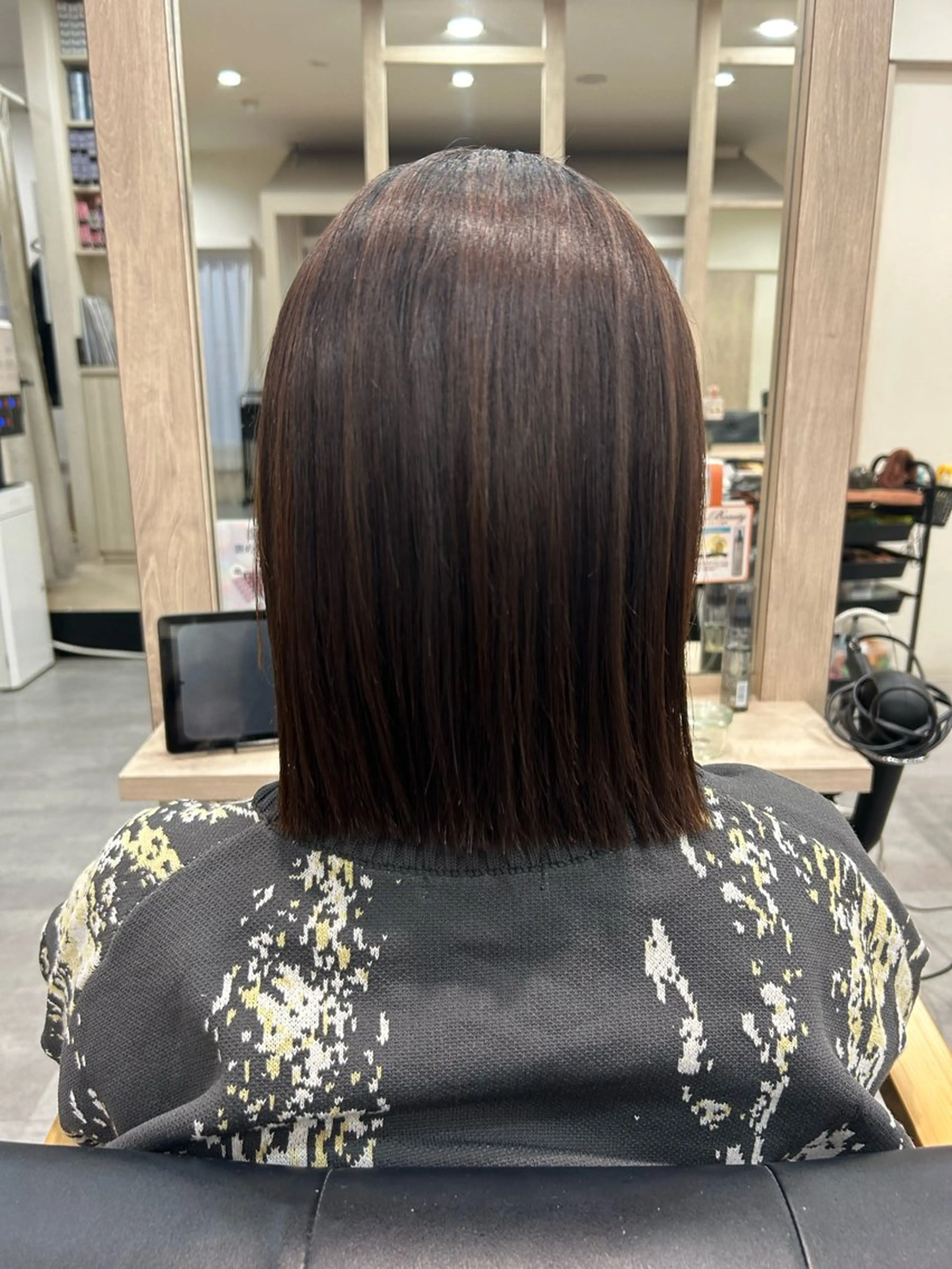 ミディアム 村上 ななみのヘアスタイル