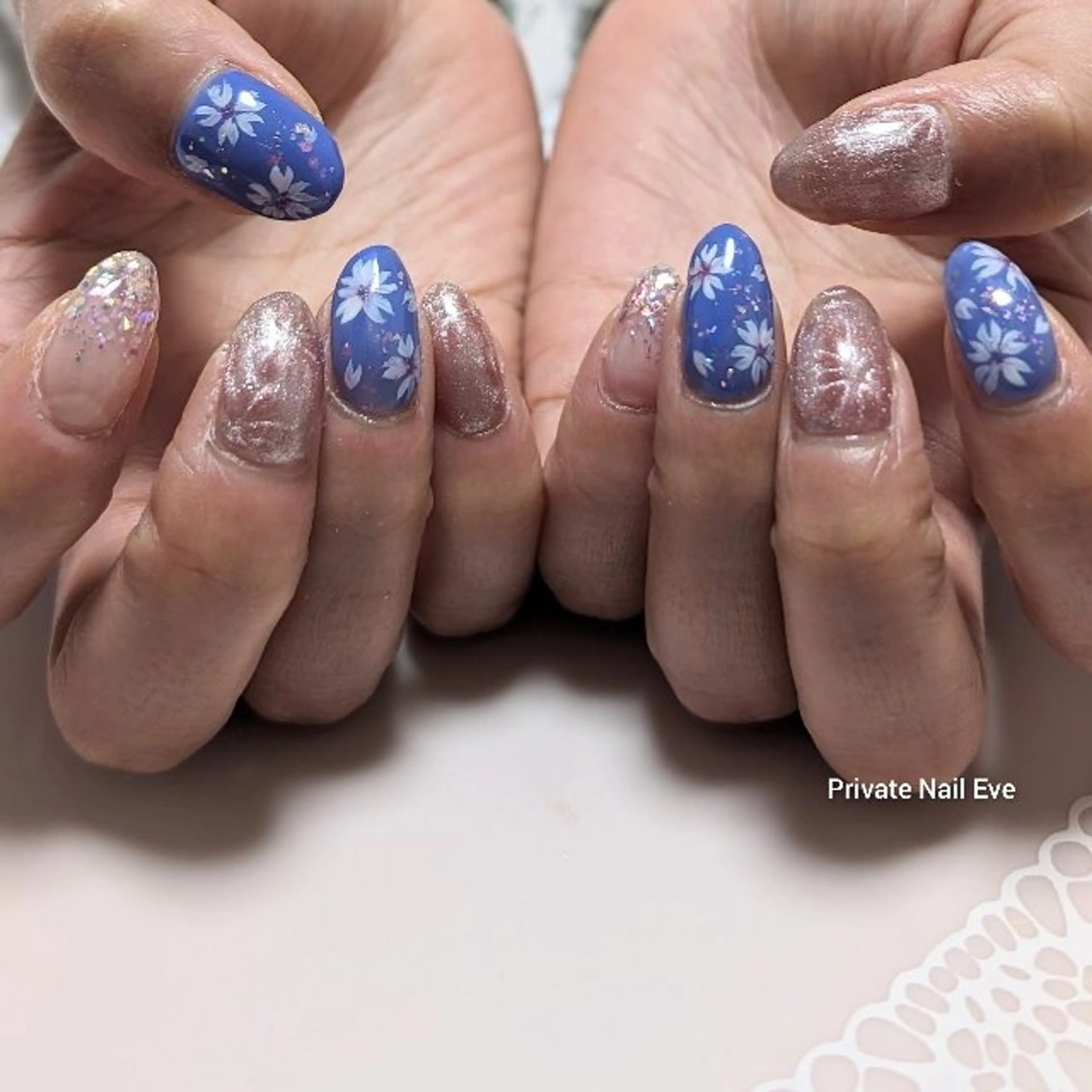 ネイル 桜ネイル ハンドネイル ネイル junkoのネイルデザイン