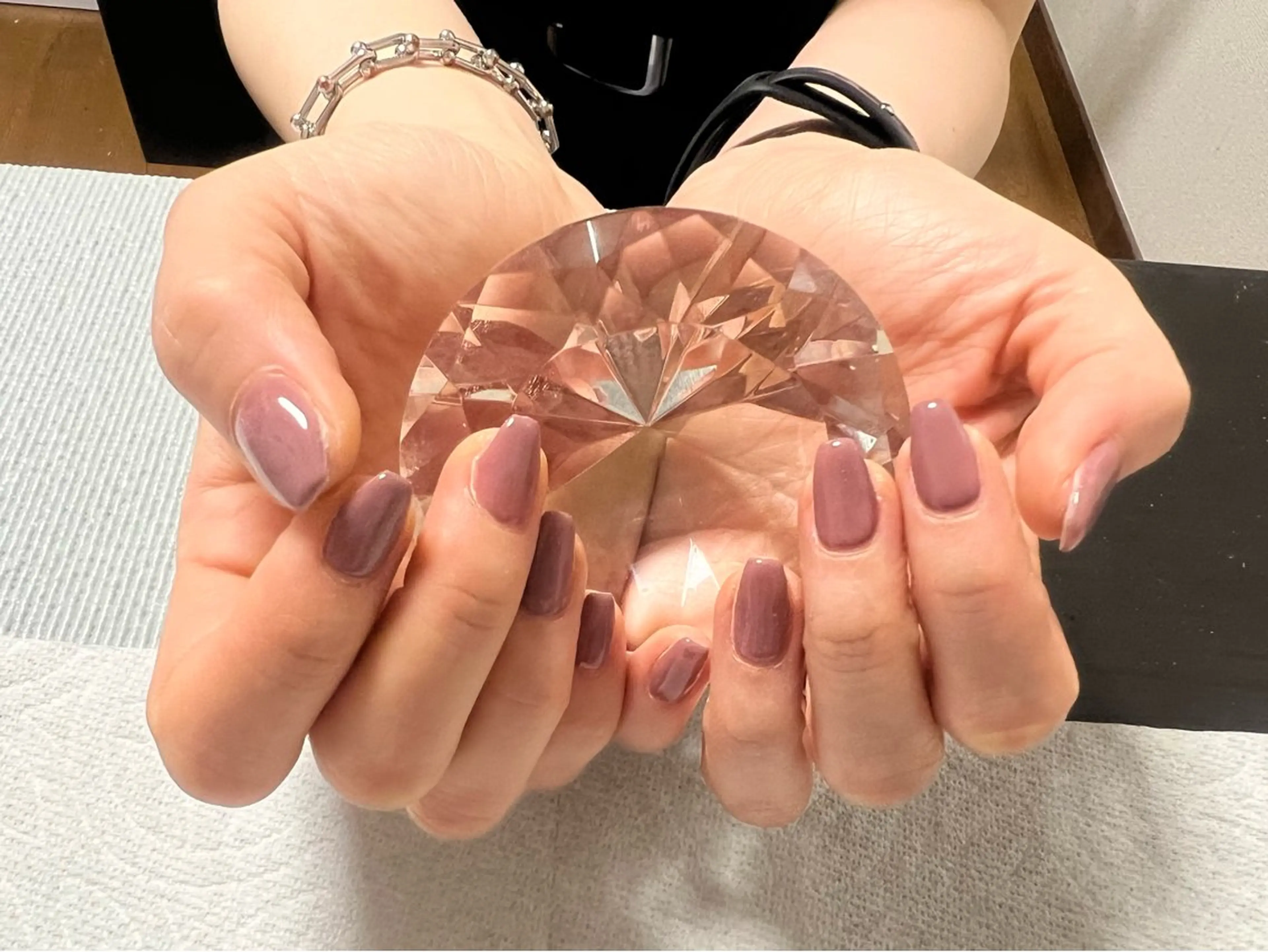 〖マグネットジェルも可𓂃𓈒𓏸︎︎︎︎ 〗ワンカラー(ハンド)✋ ̖́-‬の写真