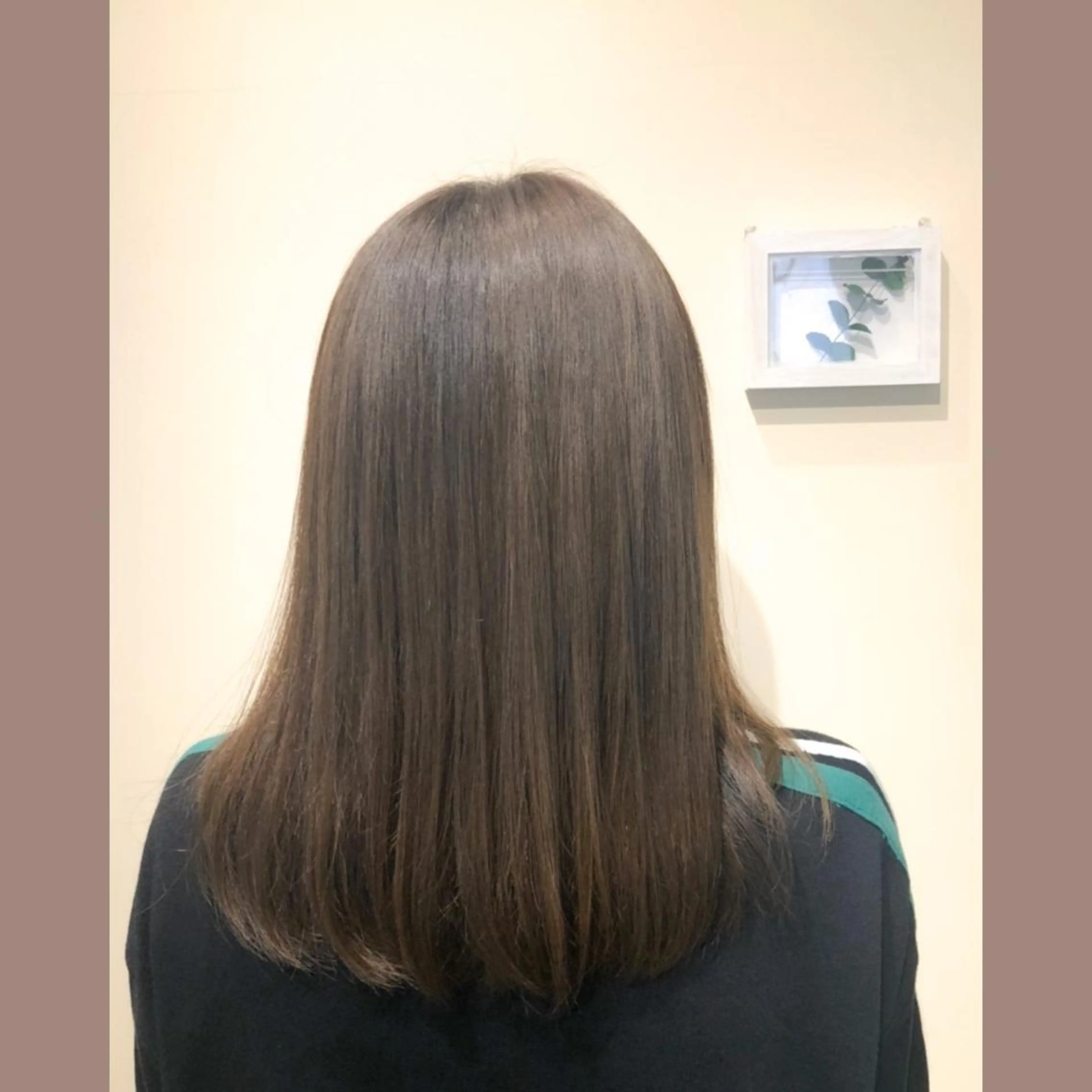 セミロング 𓅰なかがわ ふみな𓅯のヘアスタイル