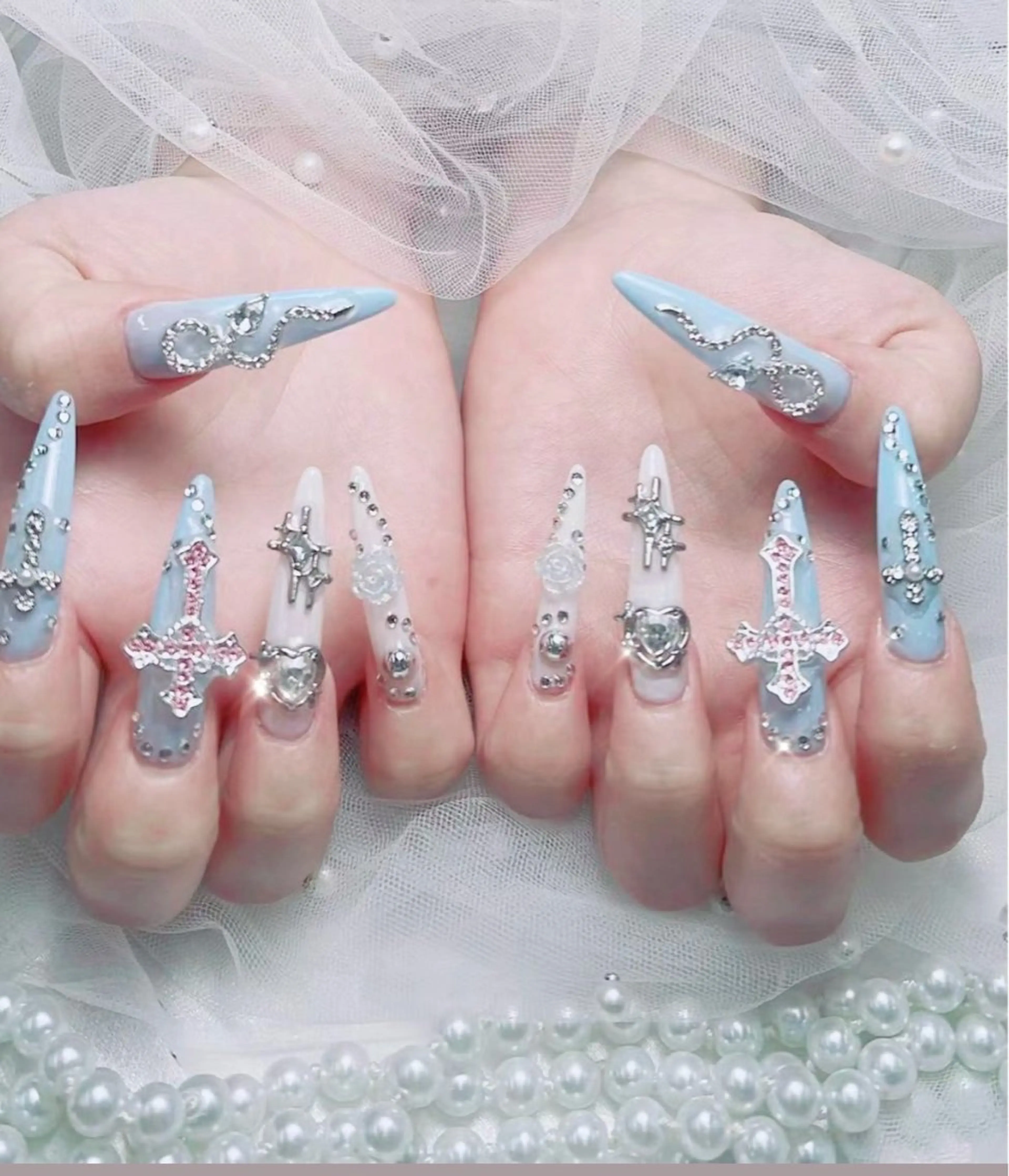 ネイル チョウ チョウのネイルデザイン