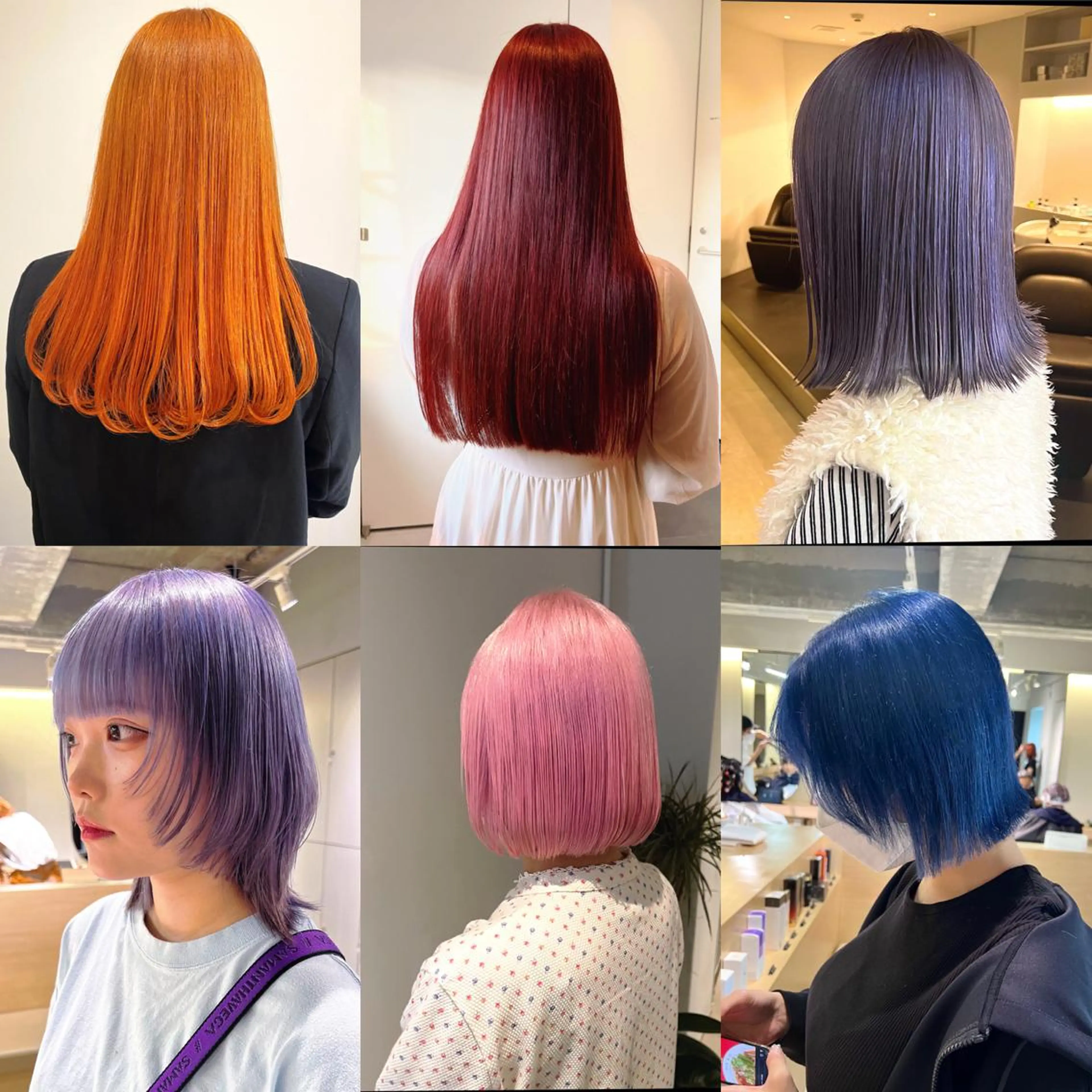 カラー ブリーチ RAIMA ハイトーン/レイヤーのヘアスタイル