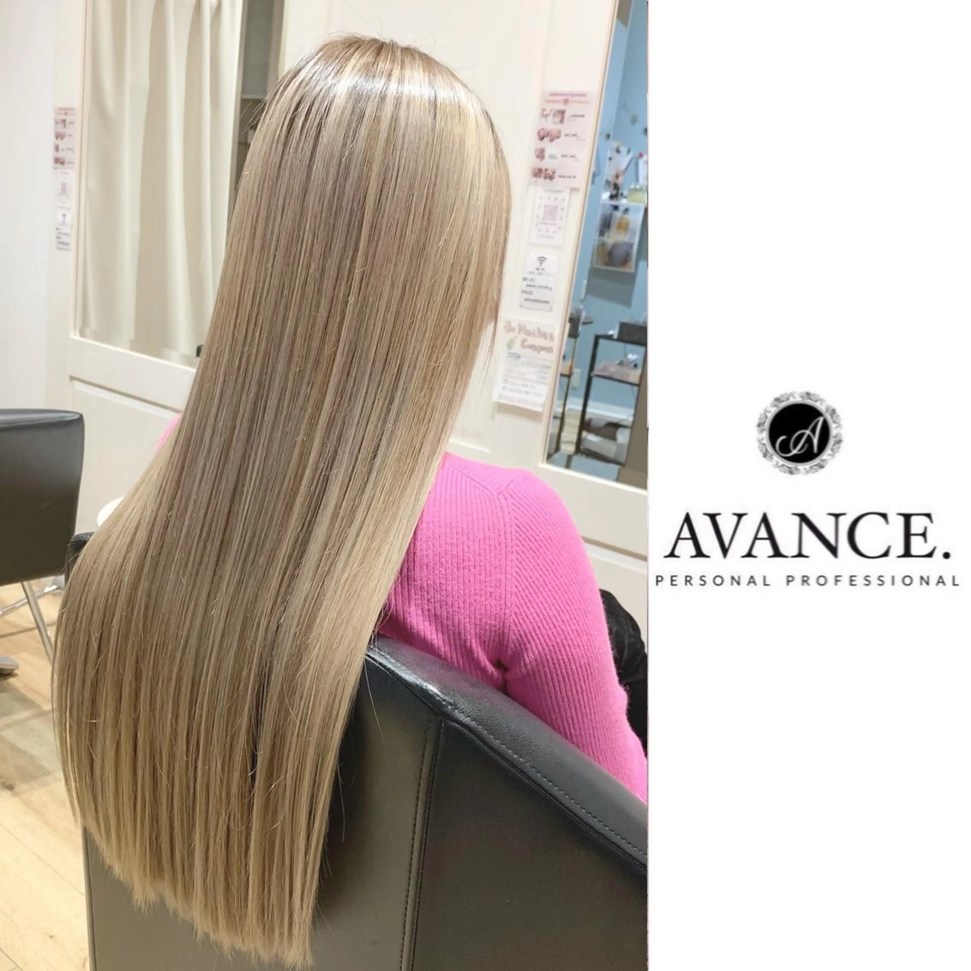 ロング カット ヘアカラー トリートメント _WHITE京橋店所属・【White京橋】 岸　拓斗のヘアスタイル