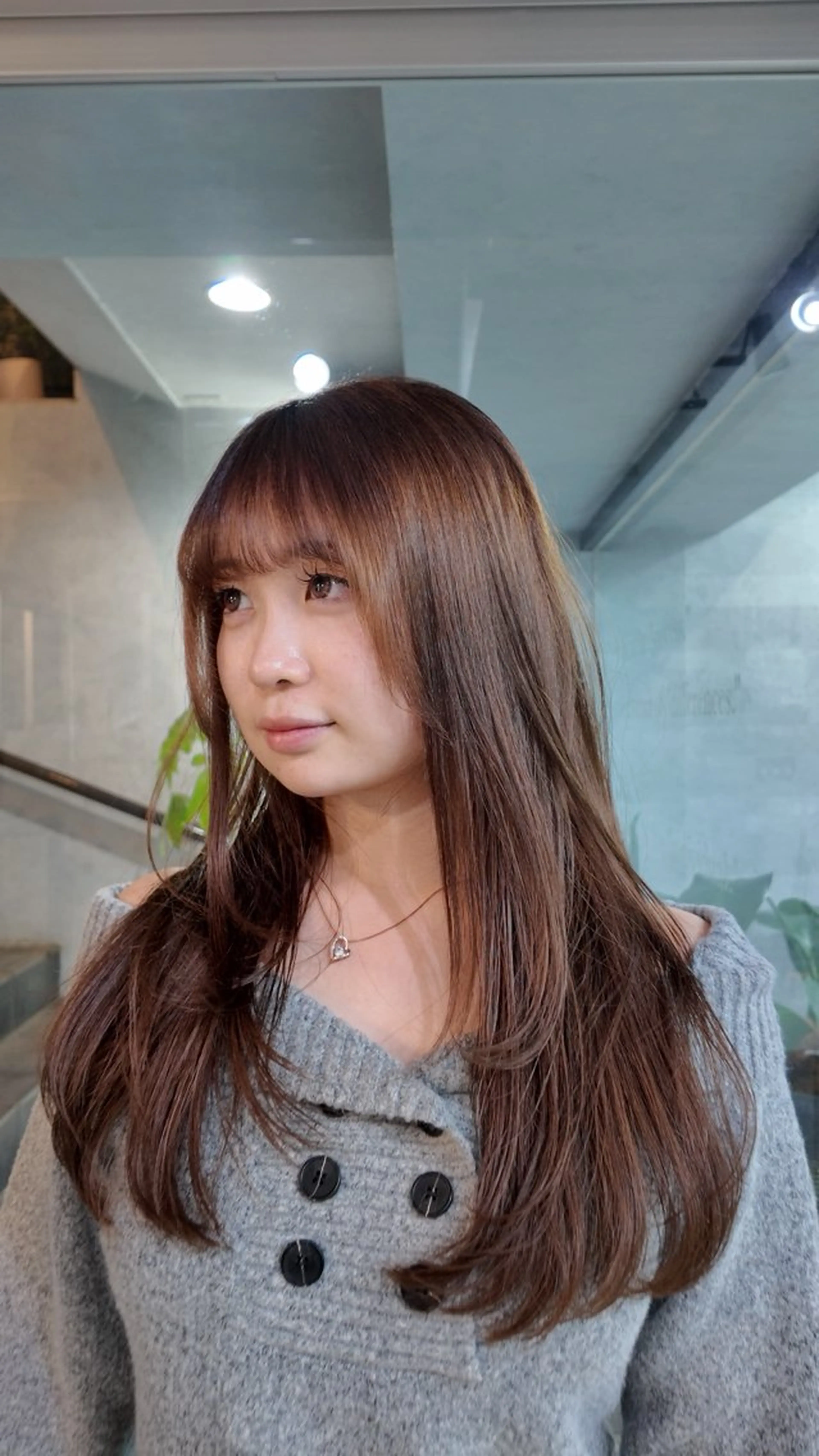 ロング カット トリートメント You/中明度カラー 🎨3ヶ月持つカットのヘアスタイル